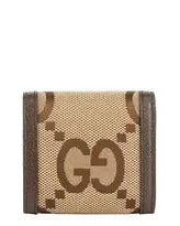 Gucci Bi-Fold GG Diana Bamboo Compact Wallet