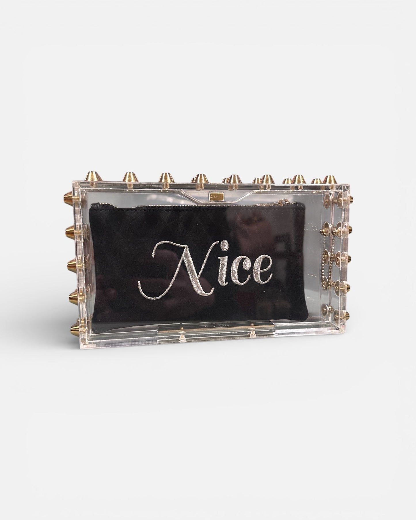 Charlotte Olympia 'Naughty and Nice' Clutch Bag