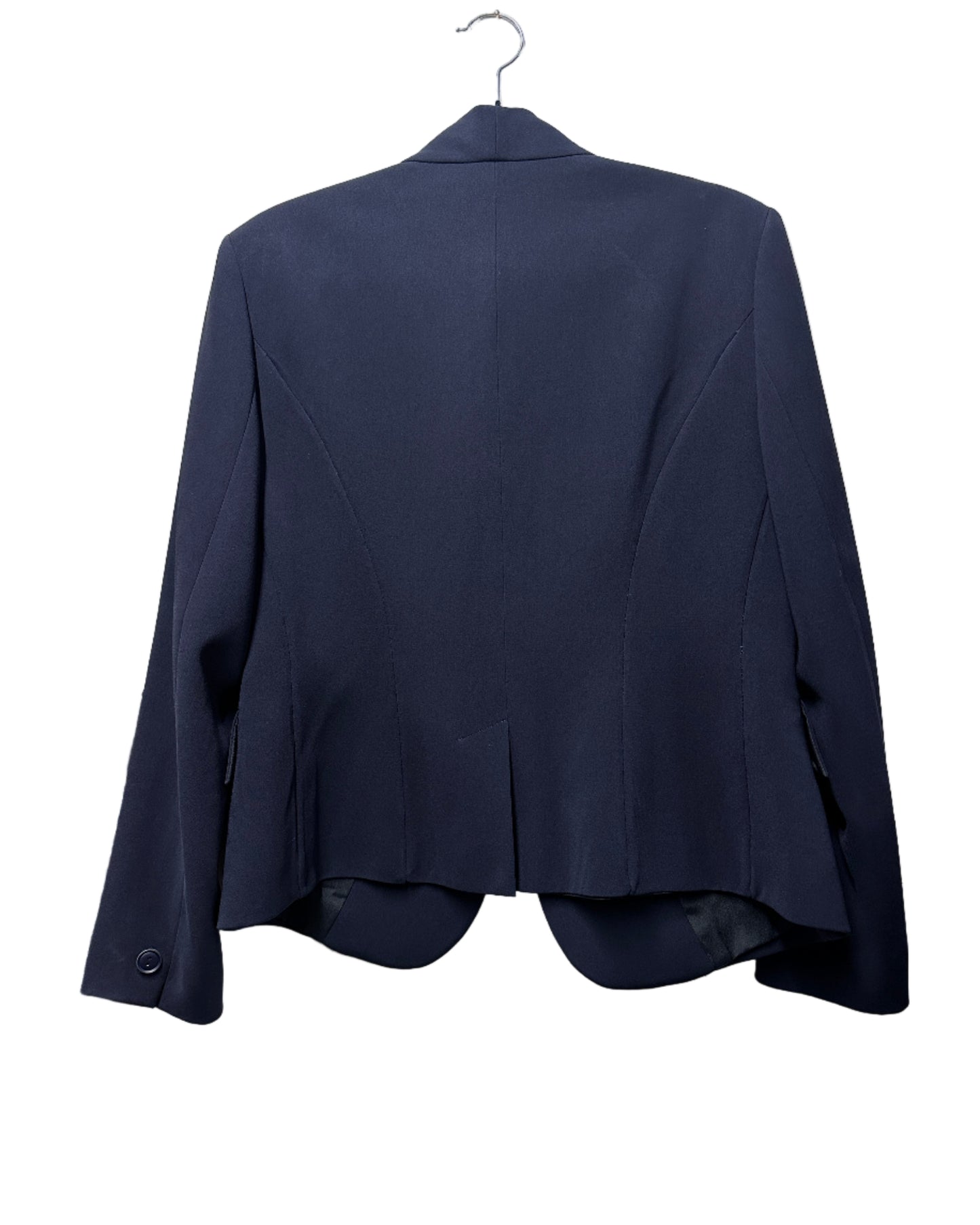 Max Mara Navy Blue Blazer Size UK12
