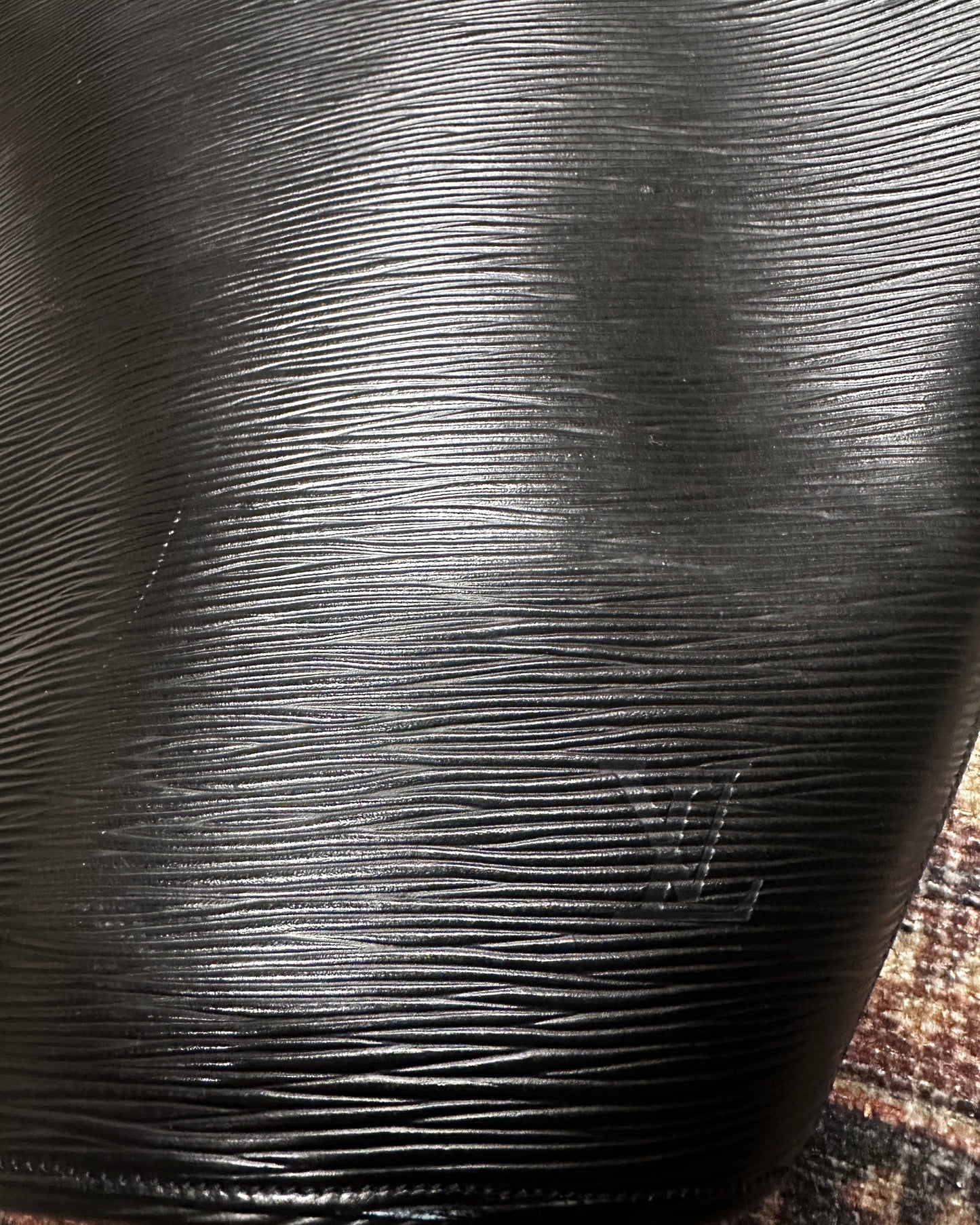 Louis Vuitton Black Epi Leather Noctambule Bag