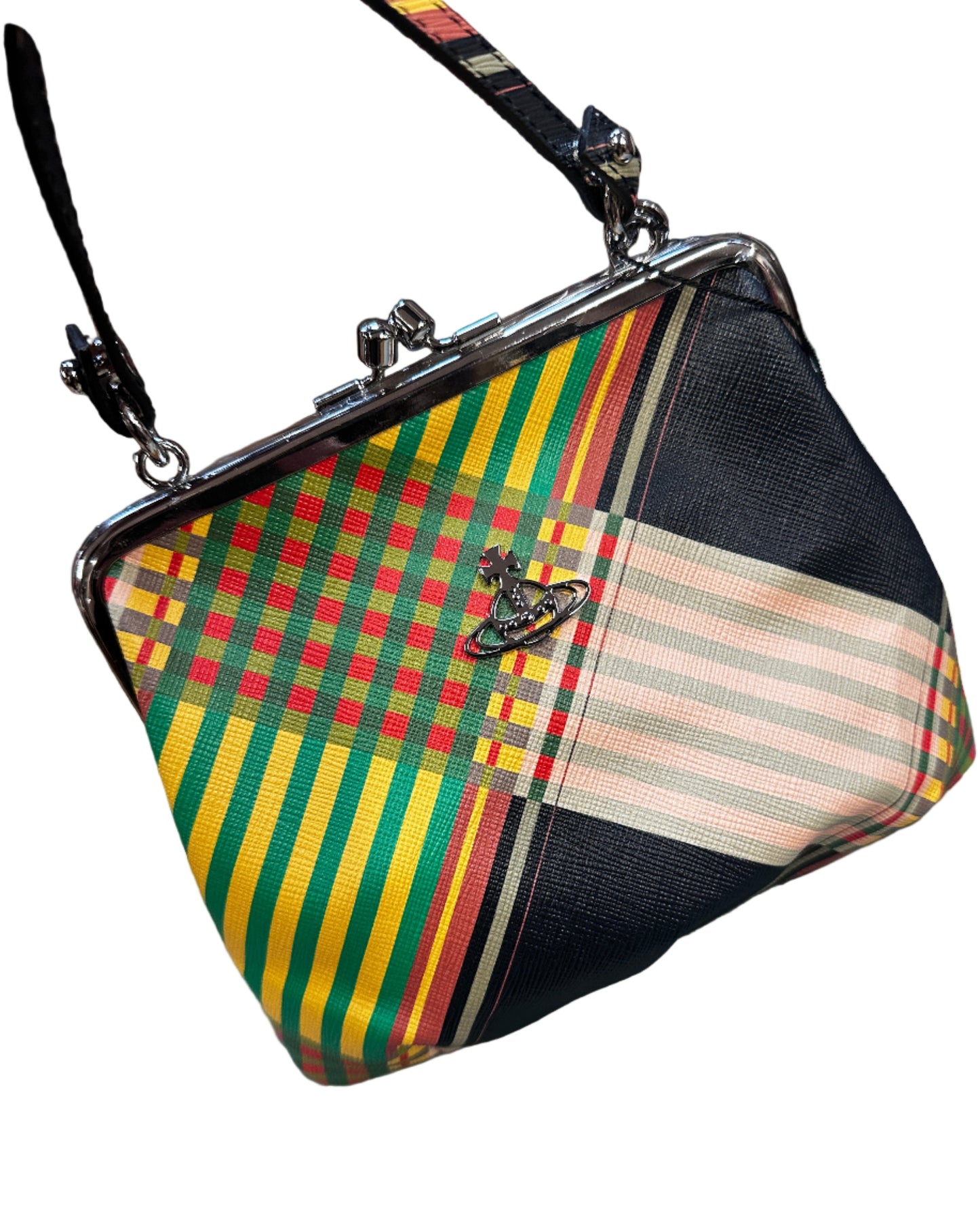 Vivienne Westwood Granny Frame Purse Kisslock - Tartan