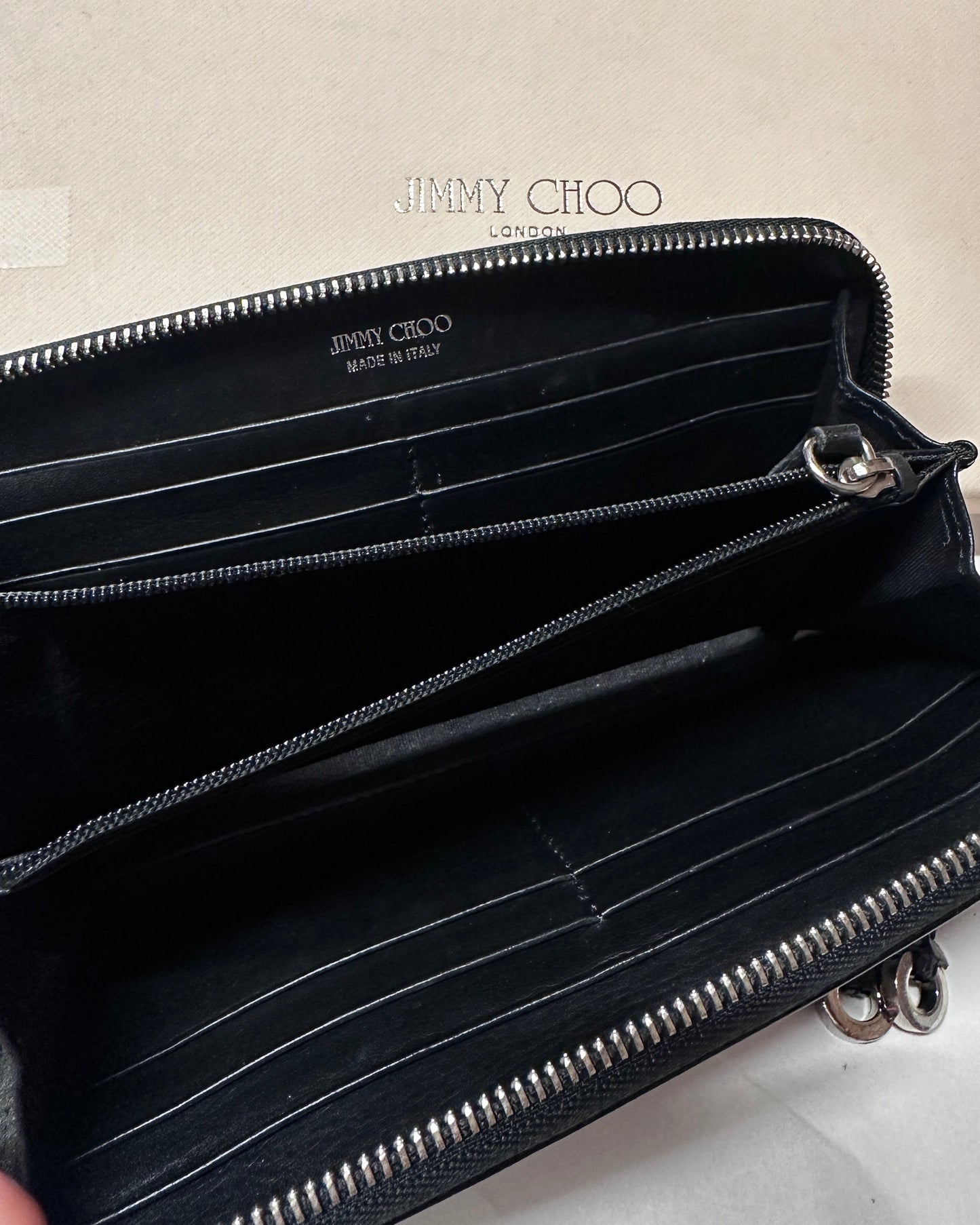 Jimmy Choo Leather Star Purse
