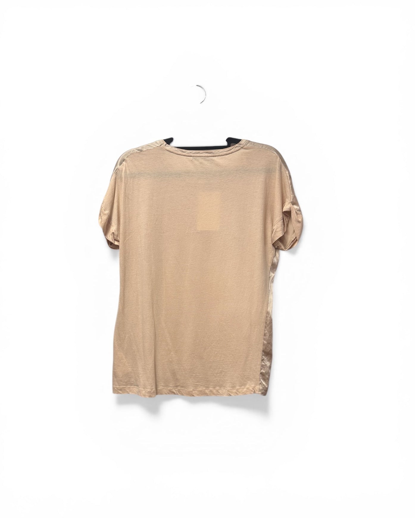 Gerard Darel Beige Sparkle T Shirt Size UK 10