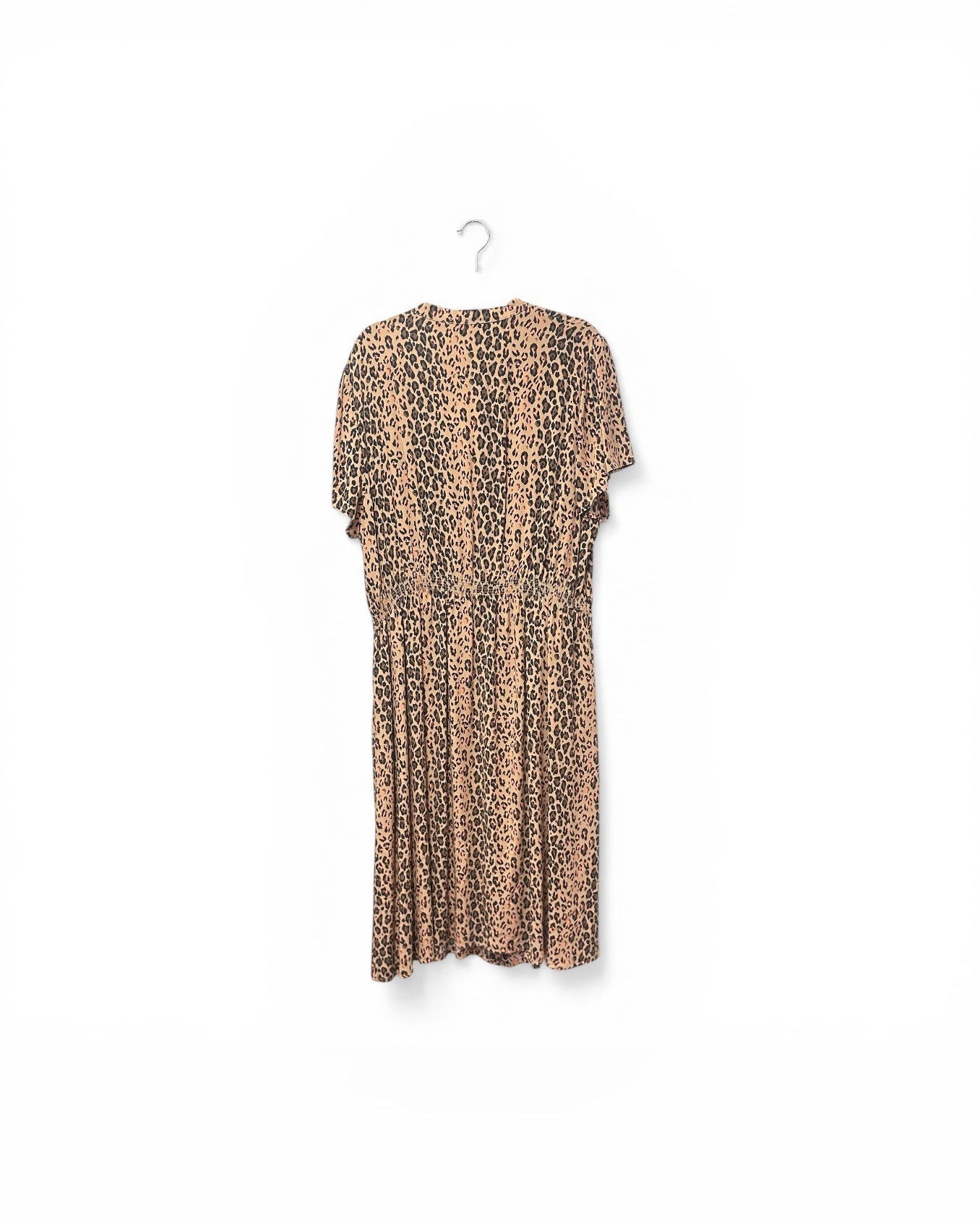 Alice Temperely Animal Print Button Up Dress Size UK 18
