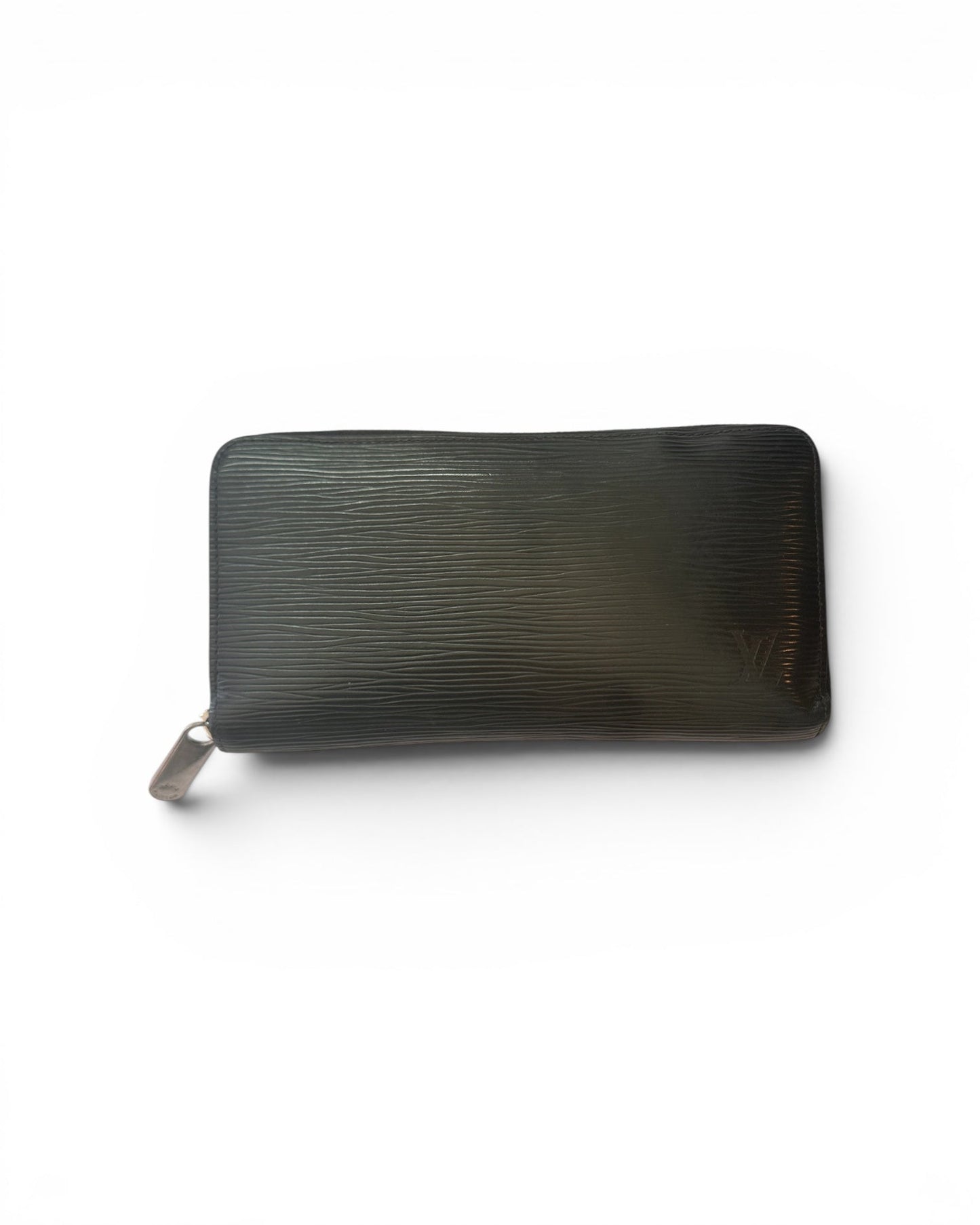 Louis Vuitton Black Epi-Leather Zippy Wallet