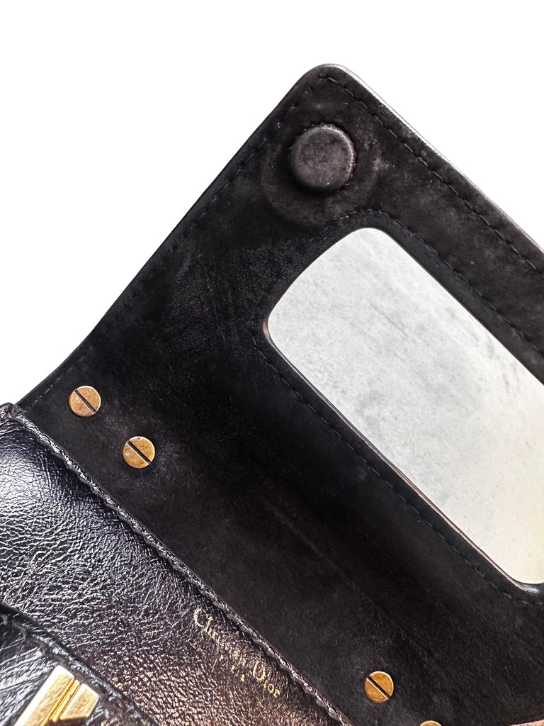 Vintage Leather J'ADIOR Clutch Bag