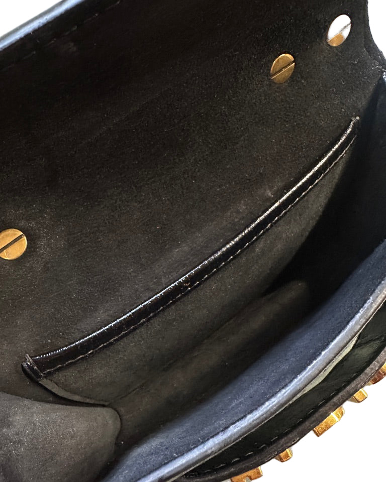 Vintage Leather J'ADIOR Clutch Bag