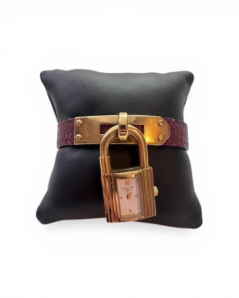 Hermès Vintage Kelly Watch + Box