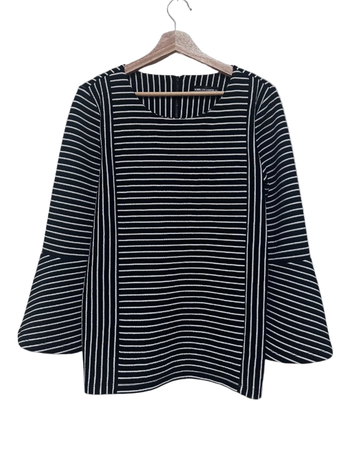 Karl Lagerfeld Striped Top UK 12 - 14