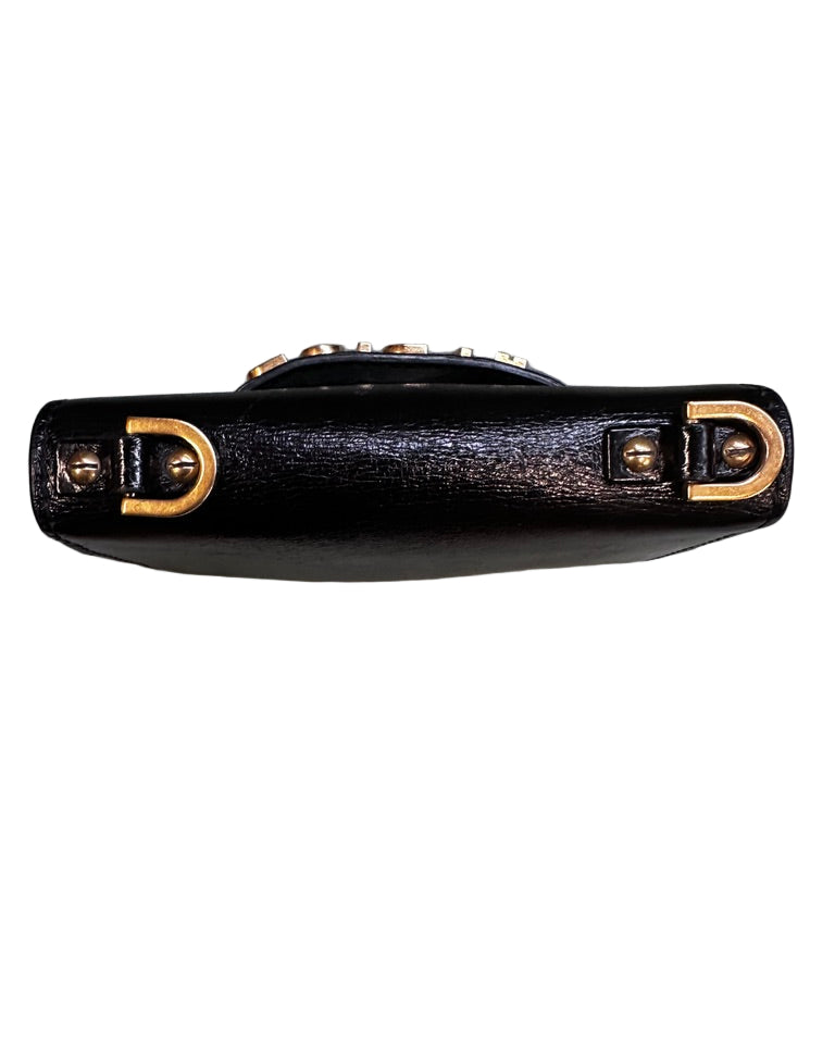 Vintage Leather J'ADIOR Clutch Bag