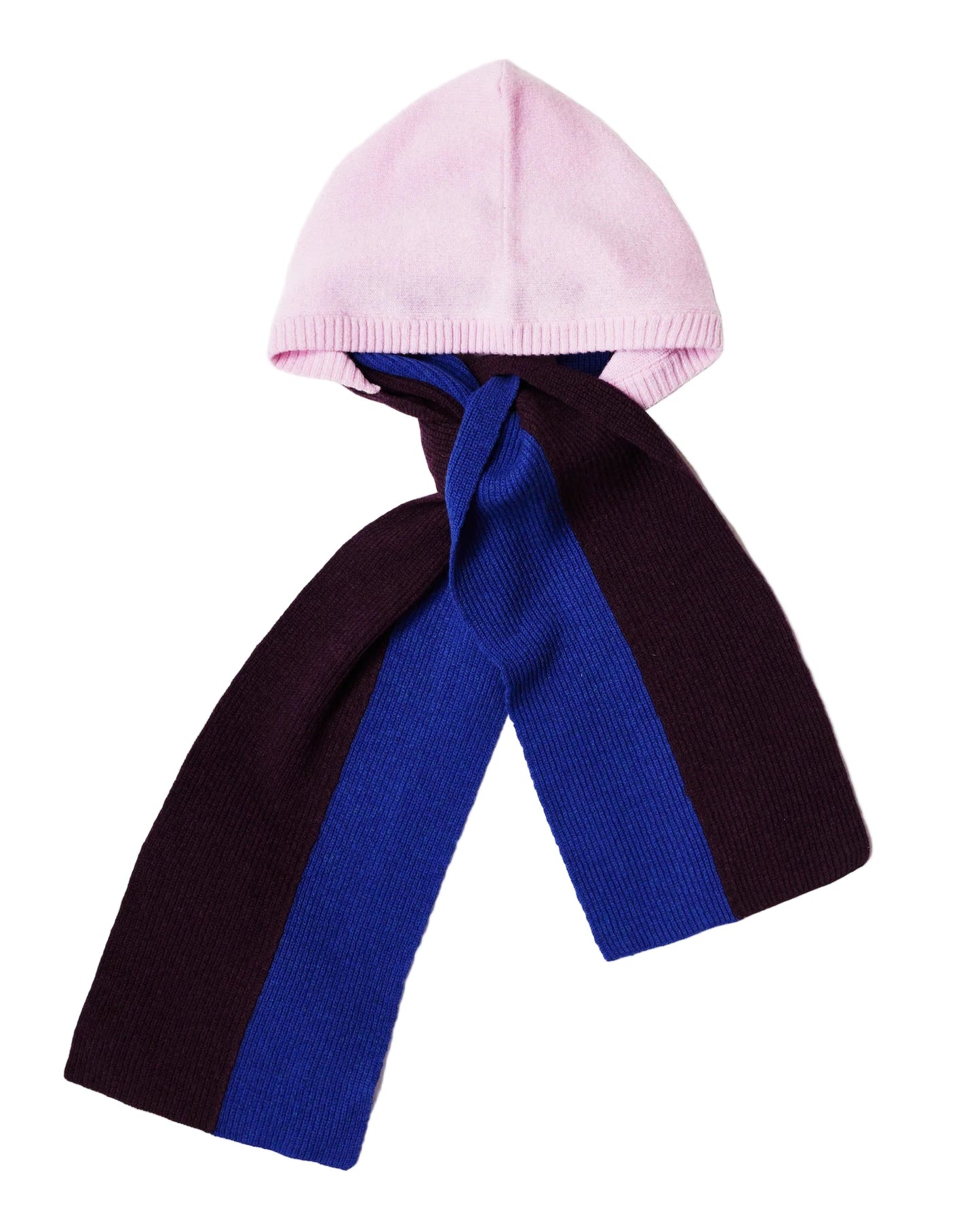 The Hooded Scarf - Hades Wool