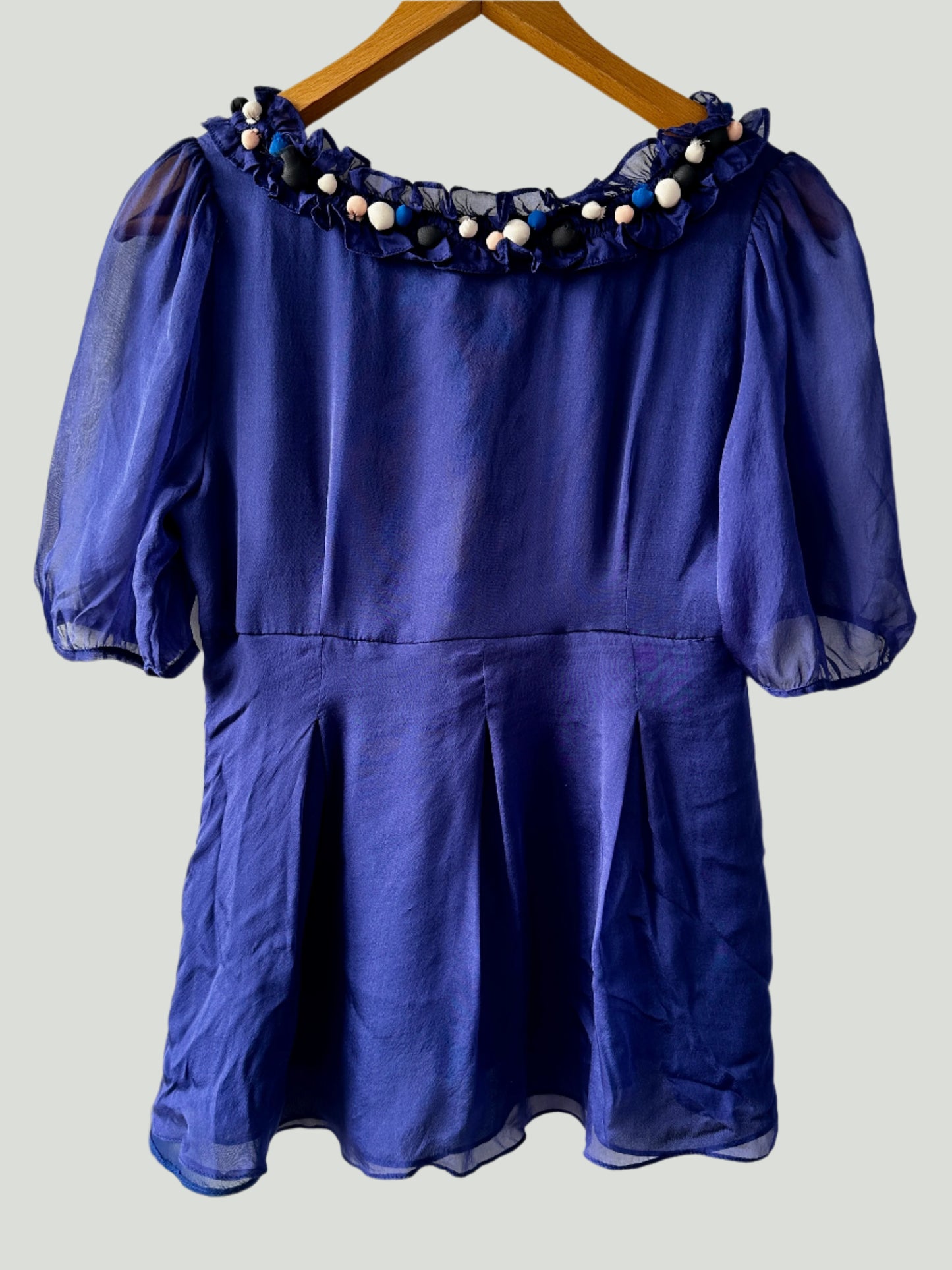 Vero Moda Peplum Top Size M UK10
