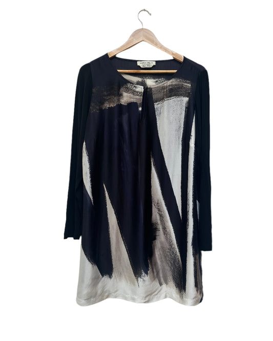 Marina Ronaldi 100% Silk Tunic Dress UK 18