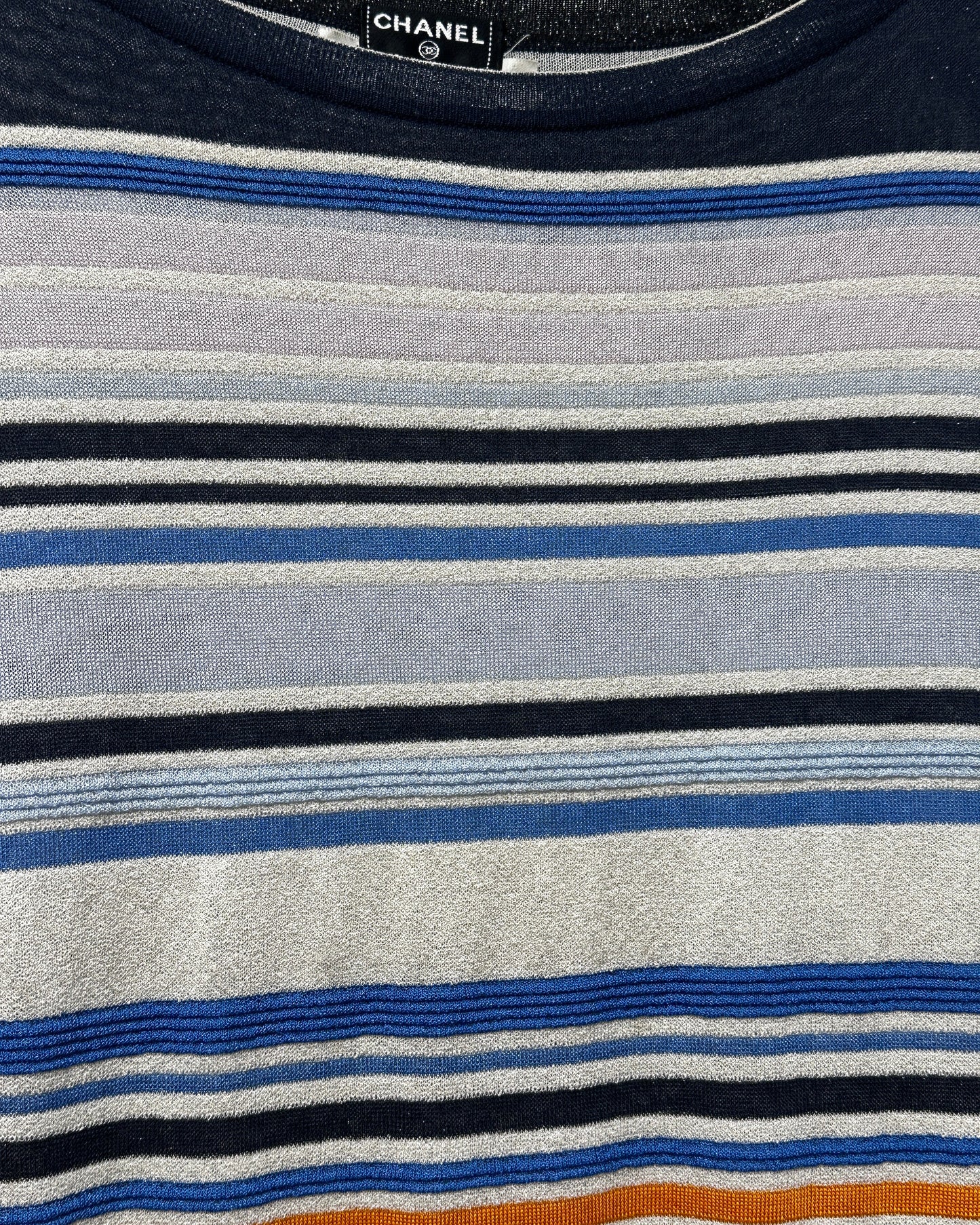 Chanel Sparkle Long Sleeve Mini Dress - UK8