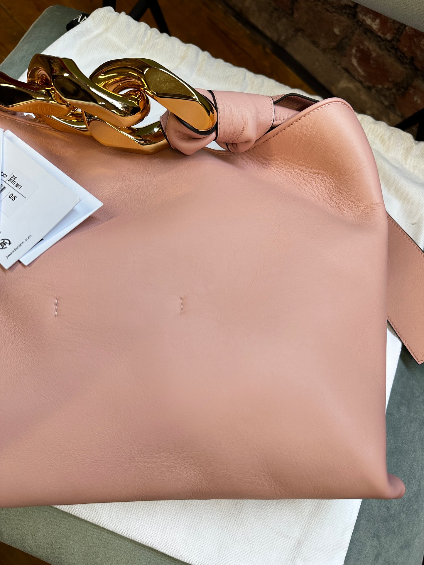 JW Anderson Soft Leather Chain Bag