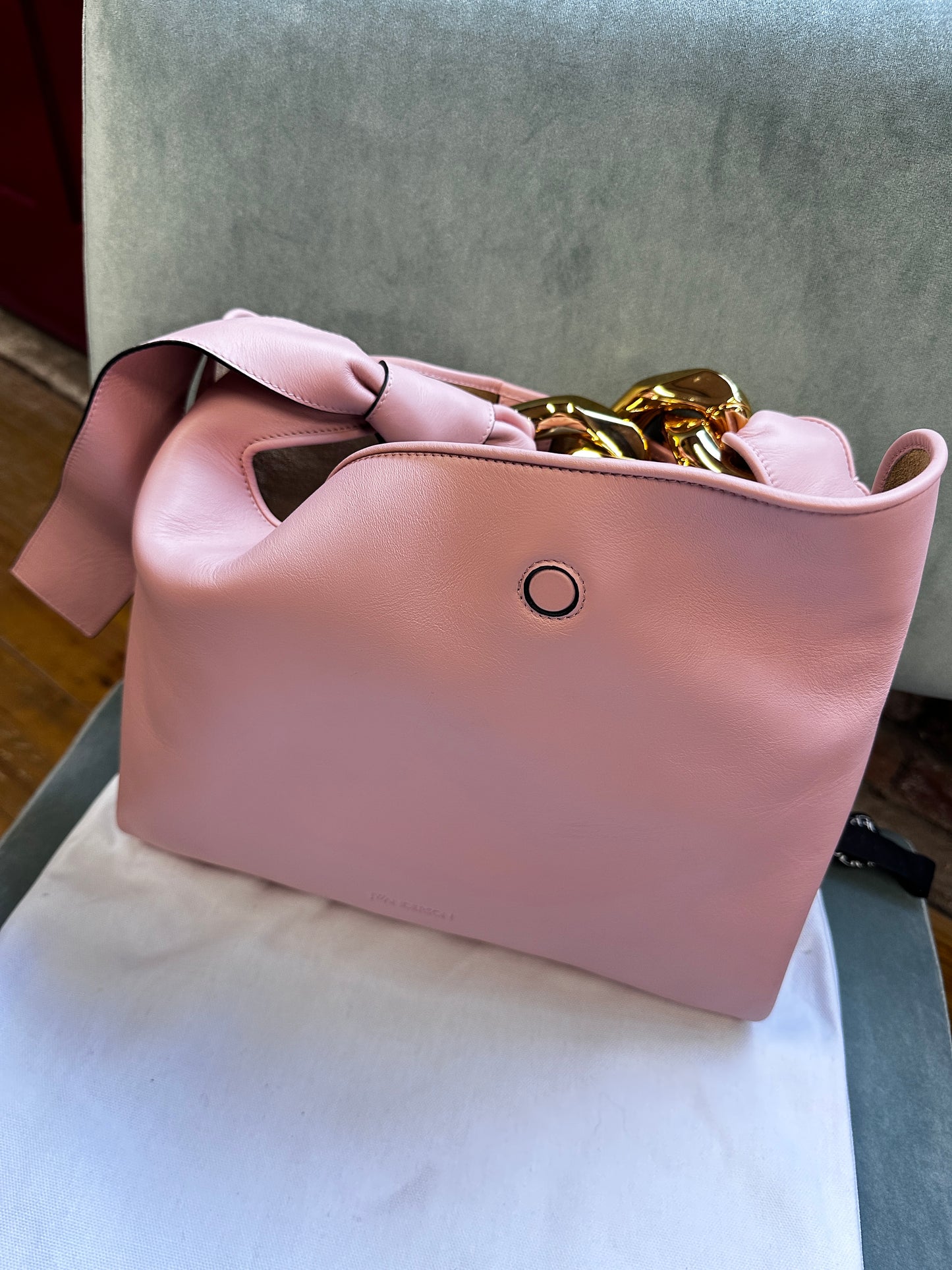 JW Anderson Soft Leather Chain Bag