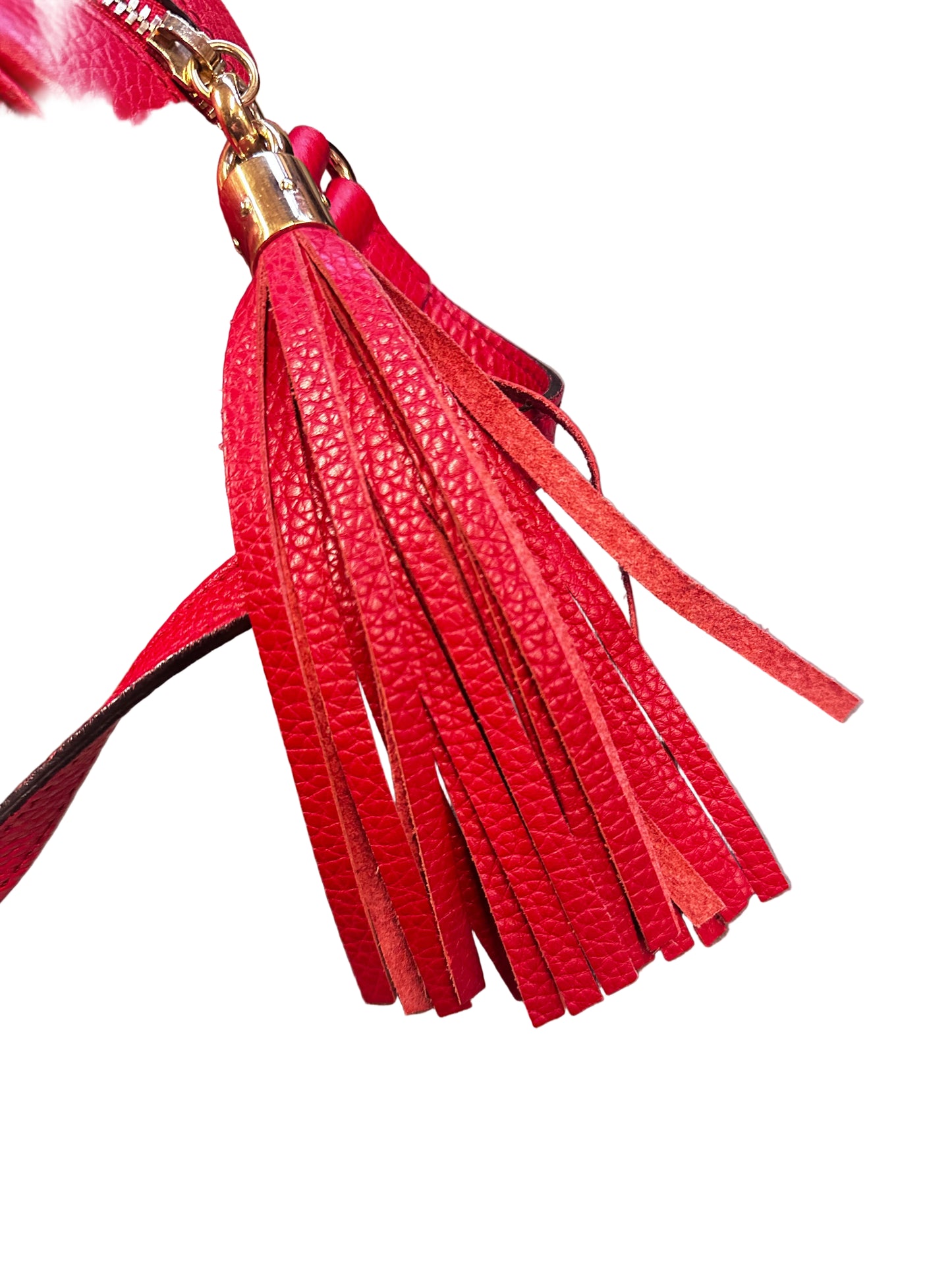 Gucci Soho Disco Crossbody Bag Red Pebbled Leather