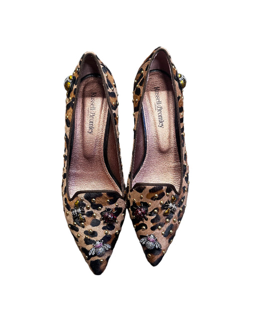 Russell & Bromley Bug Heels Leopard Print - UK6