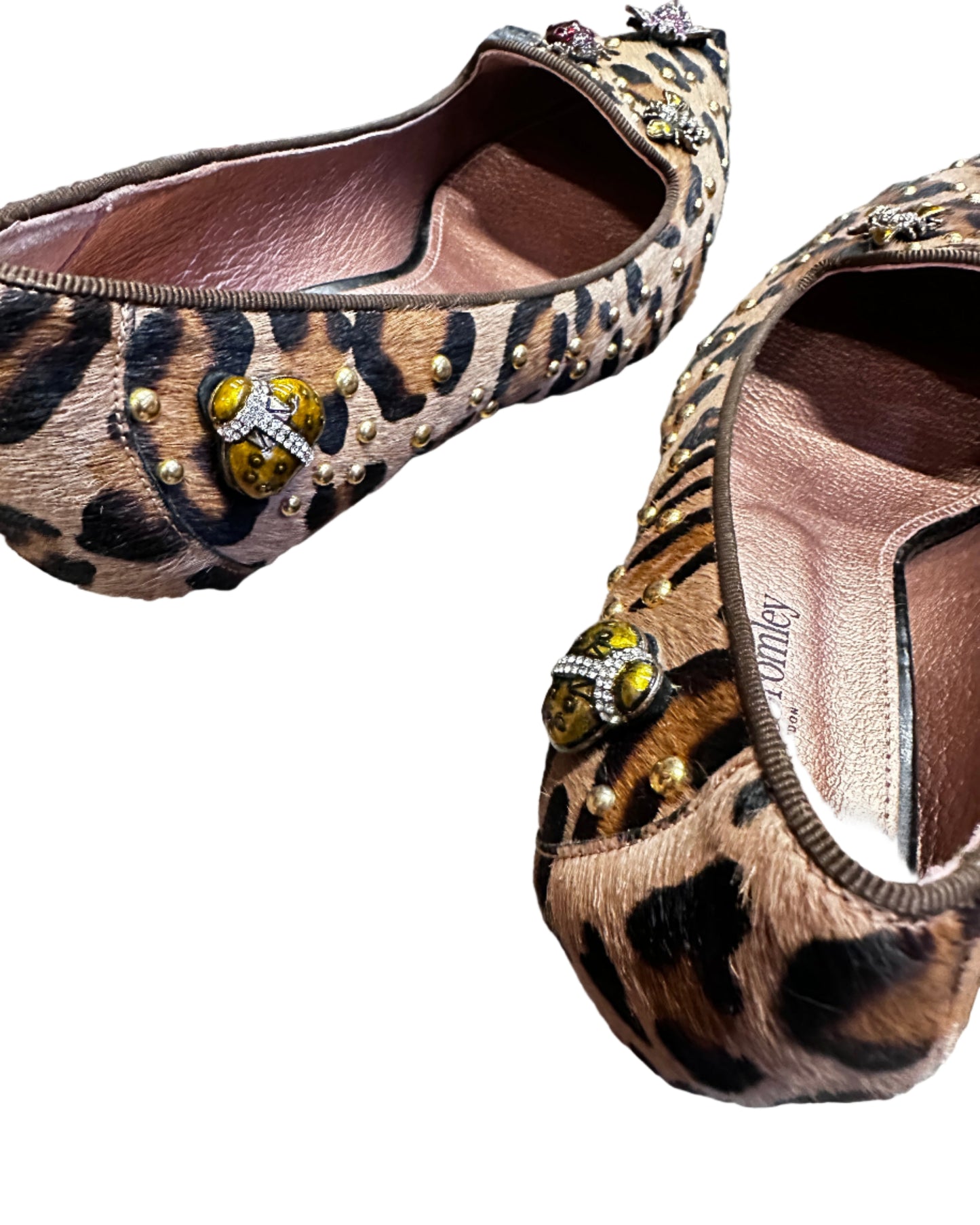 Russell & Bromley Bug Heels Leopard Print - UK6