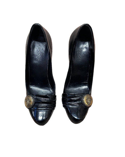 Gucci Hysteria Collection Patent Leather Heels - Size UK3/ 3.5