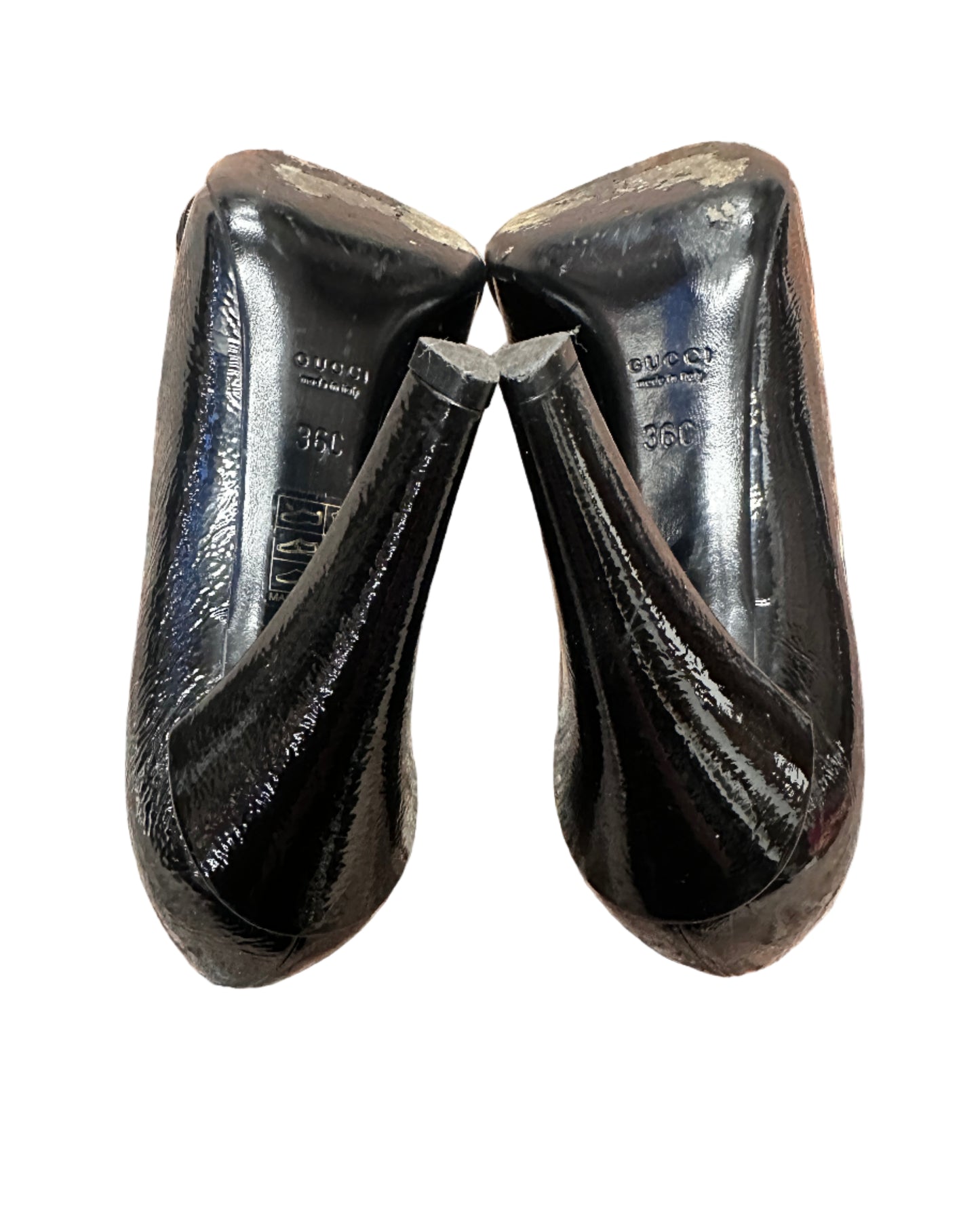 Gucci Hysteria Collection Patent Leather Heels - Size UK3/ 3.5