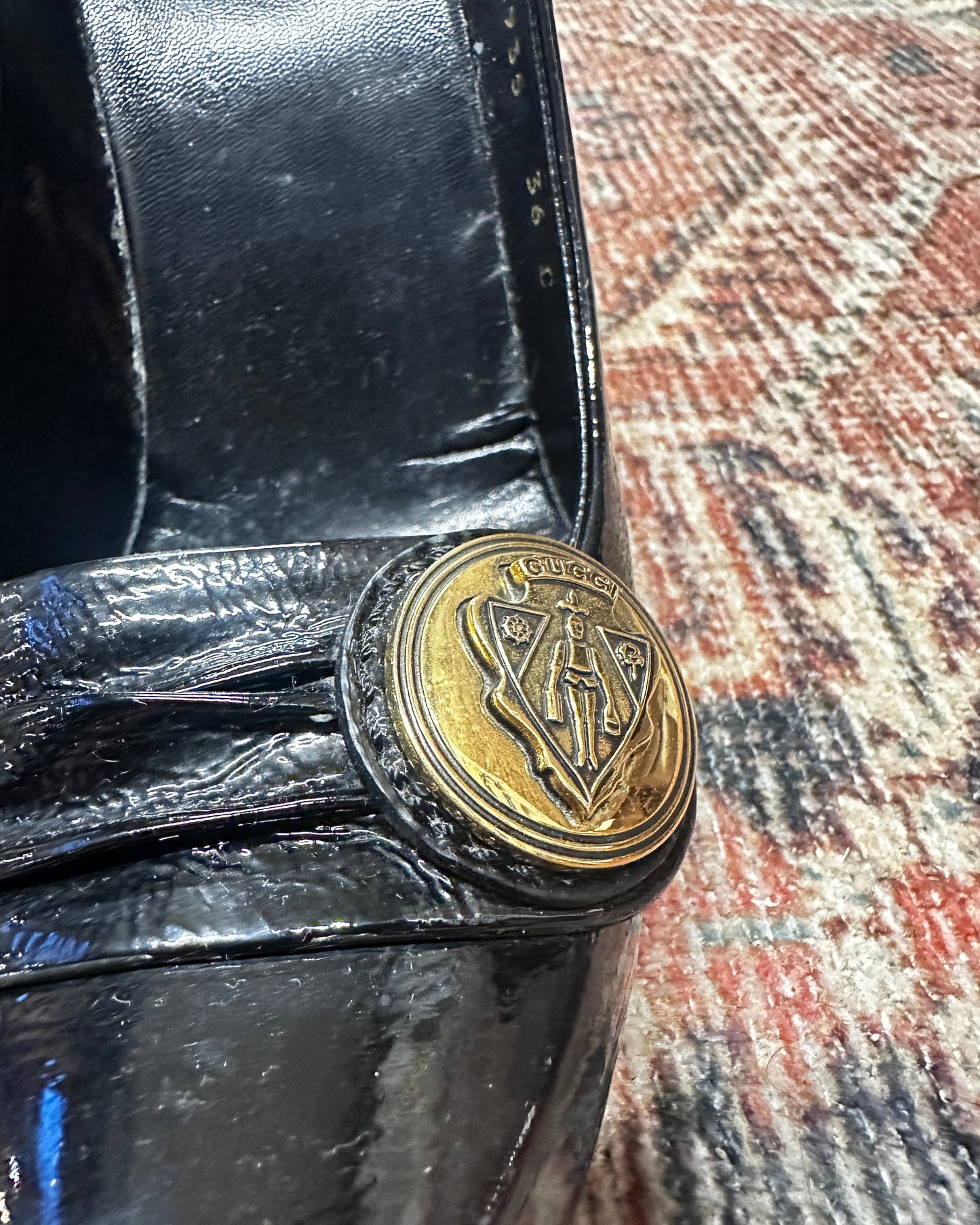 Gucci Hysteria Collection Patent Leather Heels - Size UK3/ 3.5