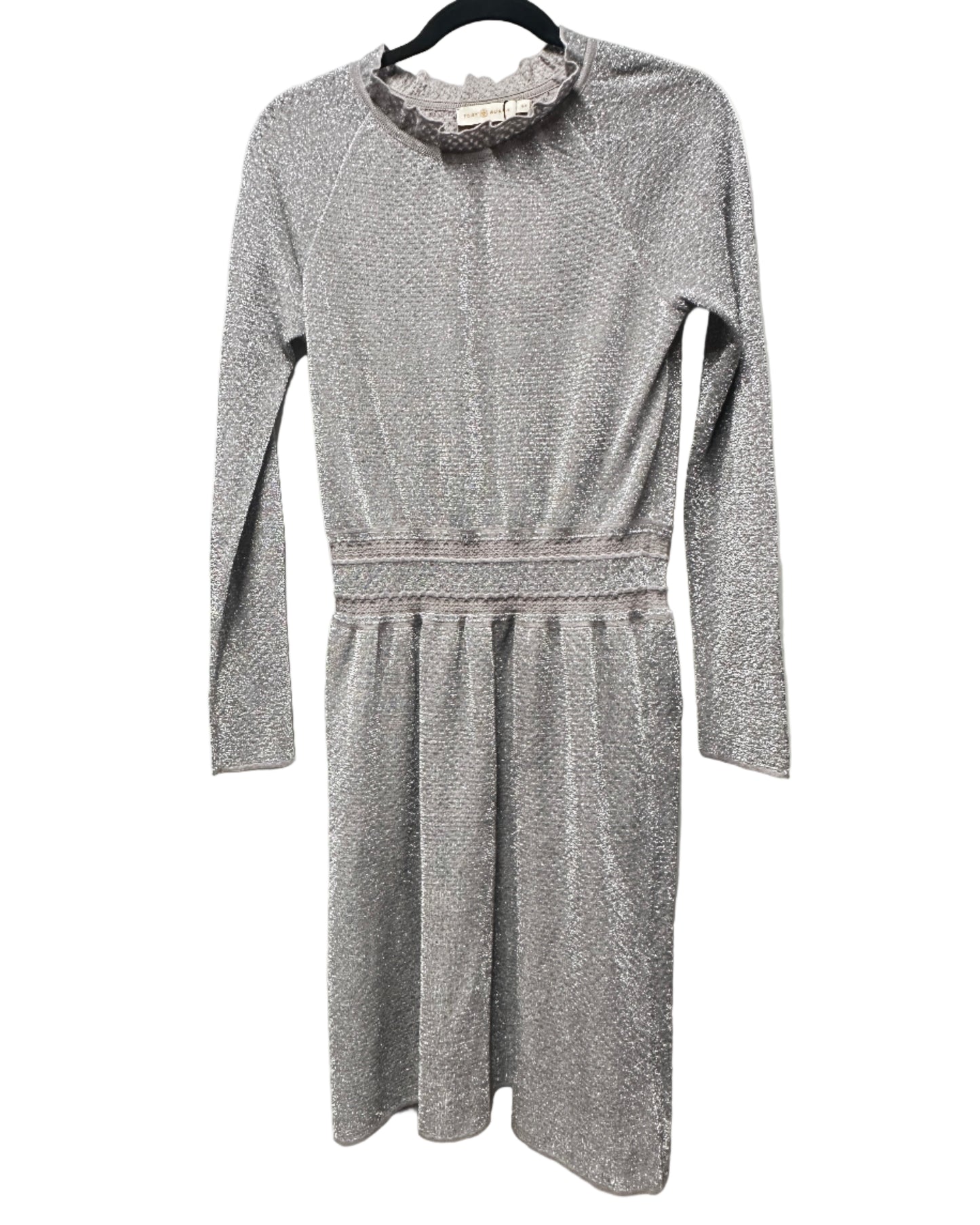 Tory Burch Long Sleeve Sparkle Dress - Size S