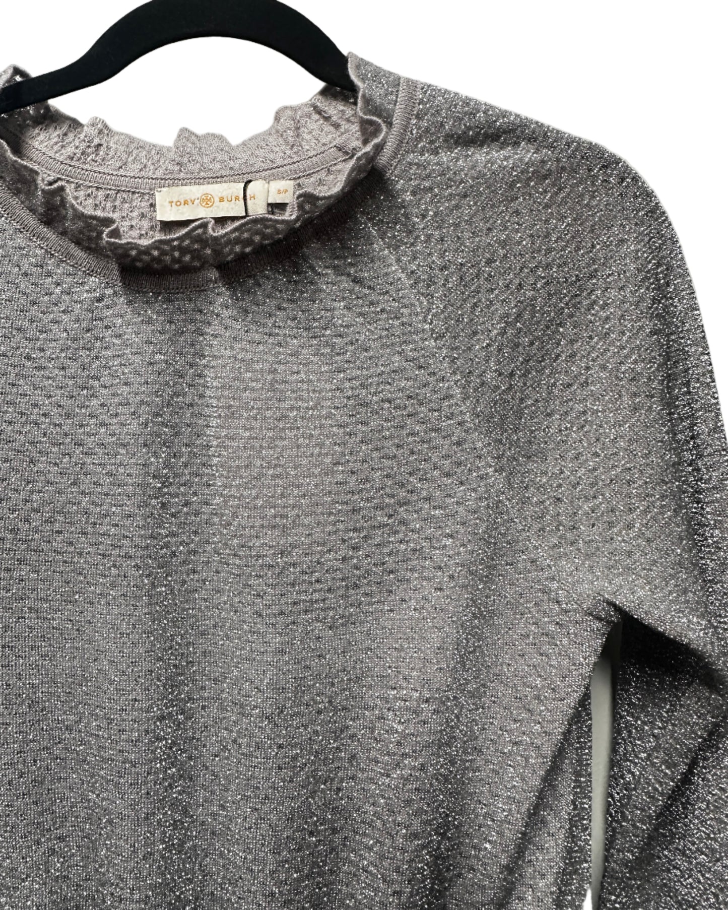 Tory Burch Long Sleeve Sparkle Dress - Size S