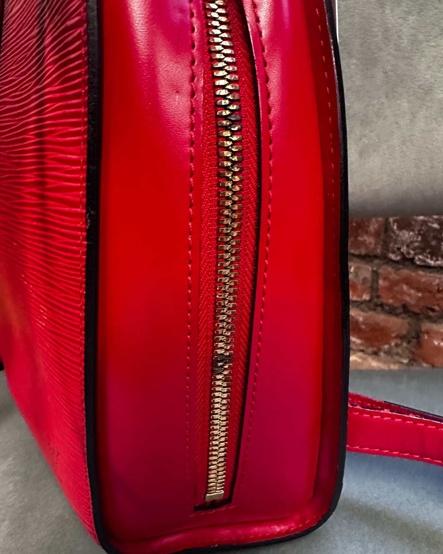 Louis Vuitton Mabillion Backpack in Red Epi Leather