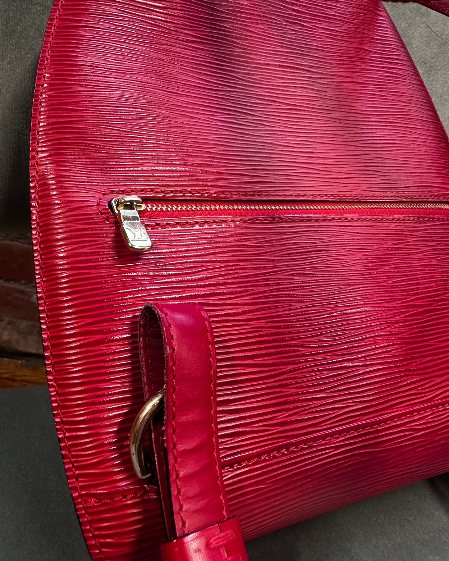 Louis Vuitton Mabillion Backpack in Red Epi Leather