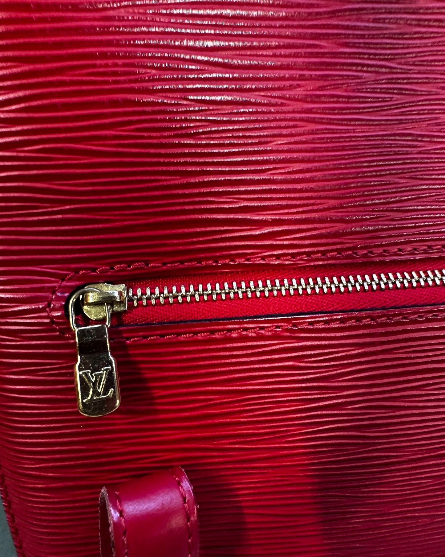 Louis Vuitton Mabillion Backpack in Red Epi Leather
