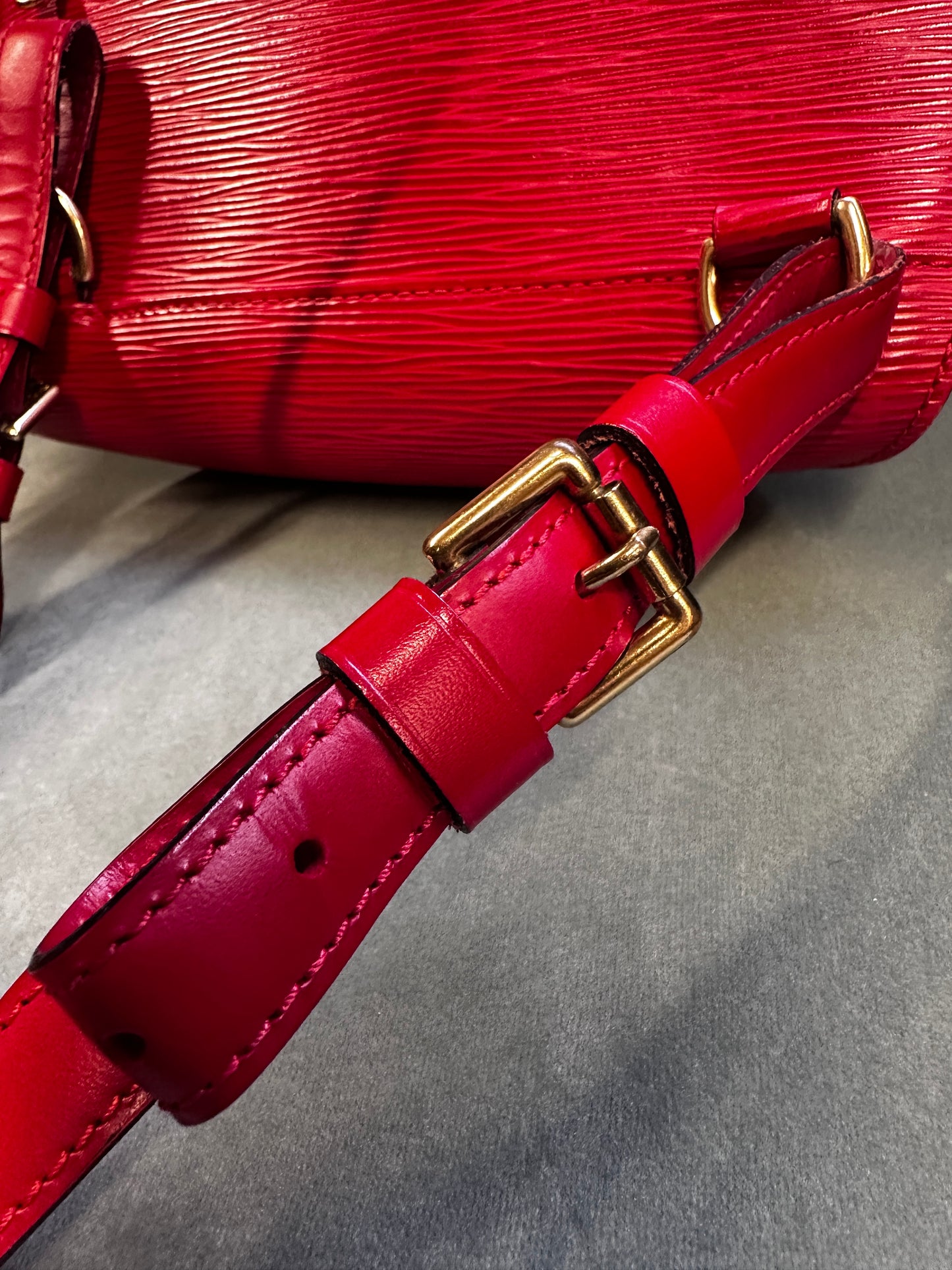 Louis Vuitton Mabillion Backpack in Red Epi Leather