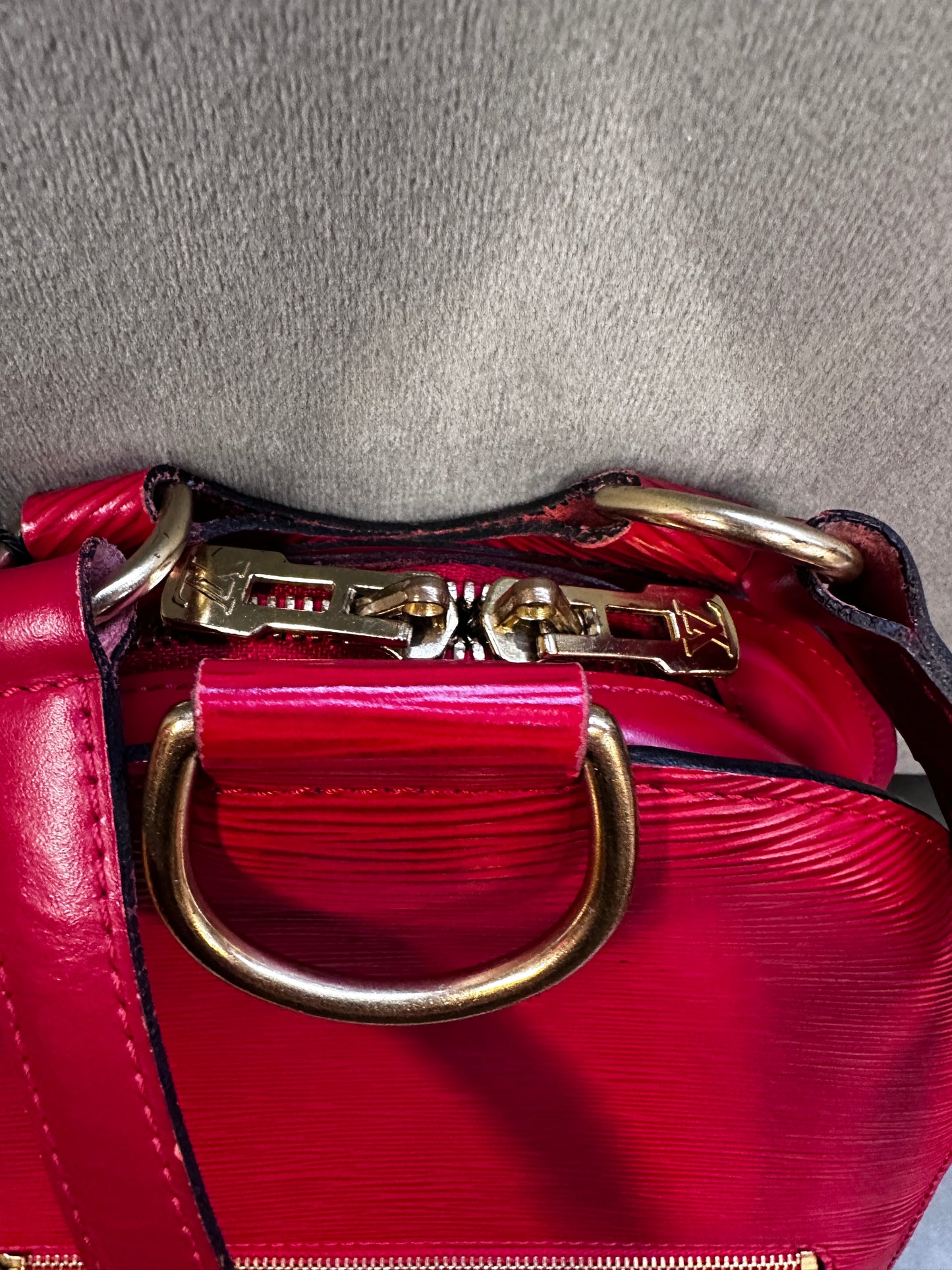 Louis Vuitton Mabillion Backpack in Red Epi Leather