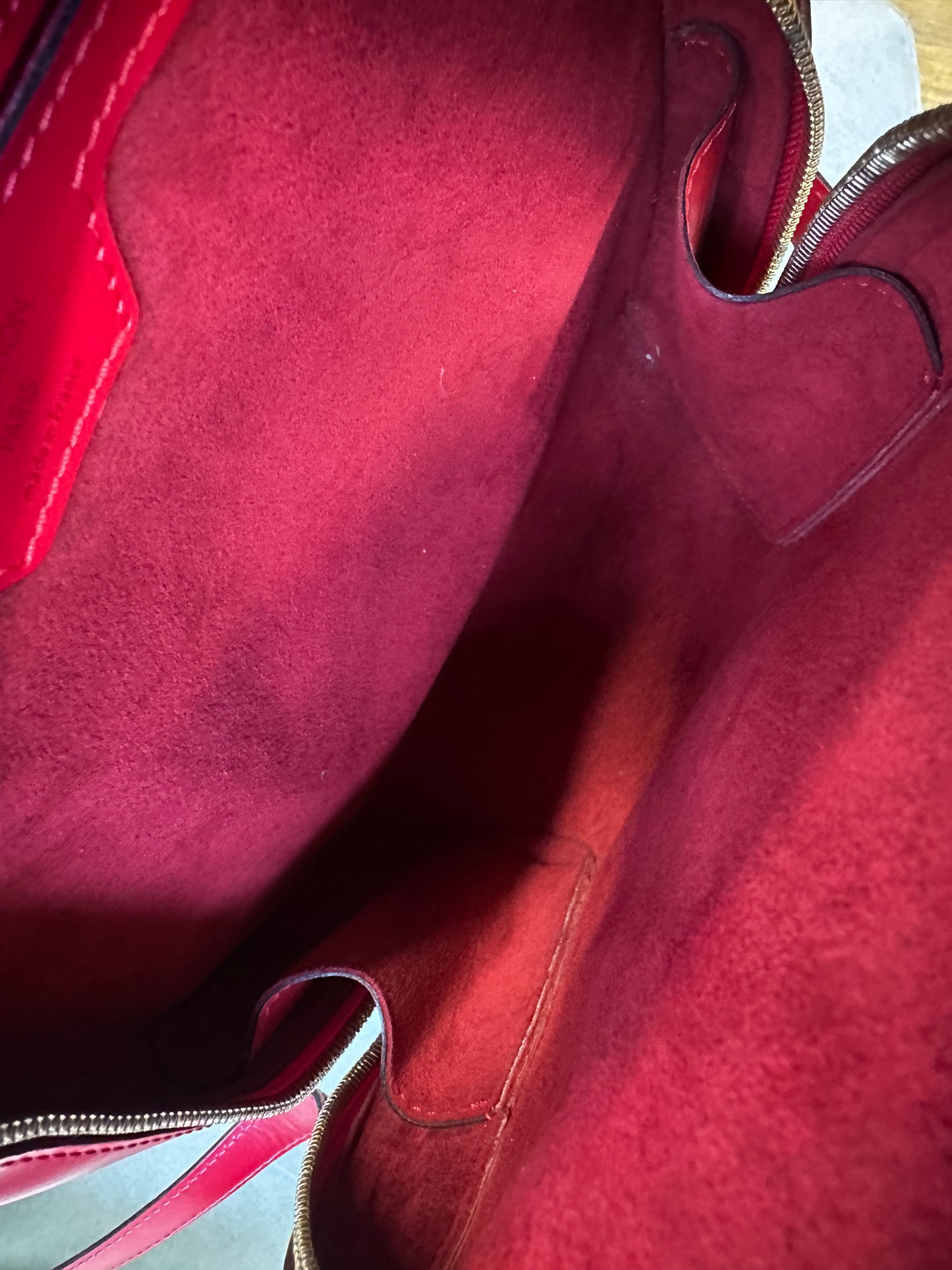 Louis Vuitton Mabillion Backpack in Red Epi Leather