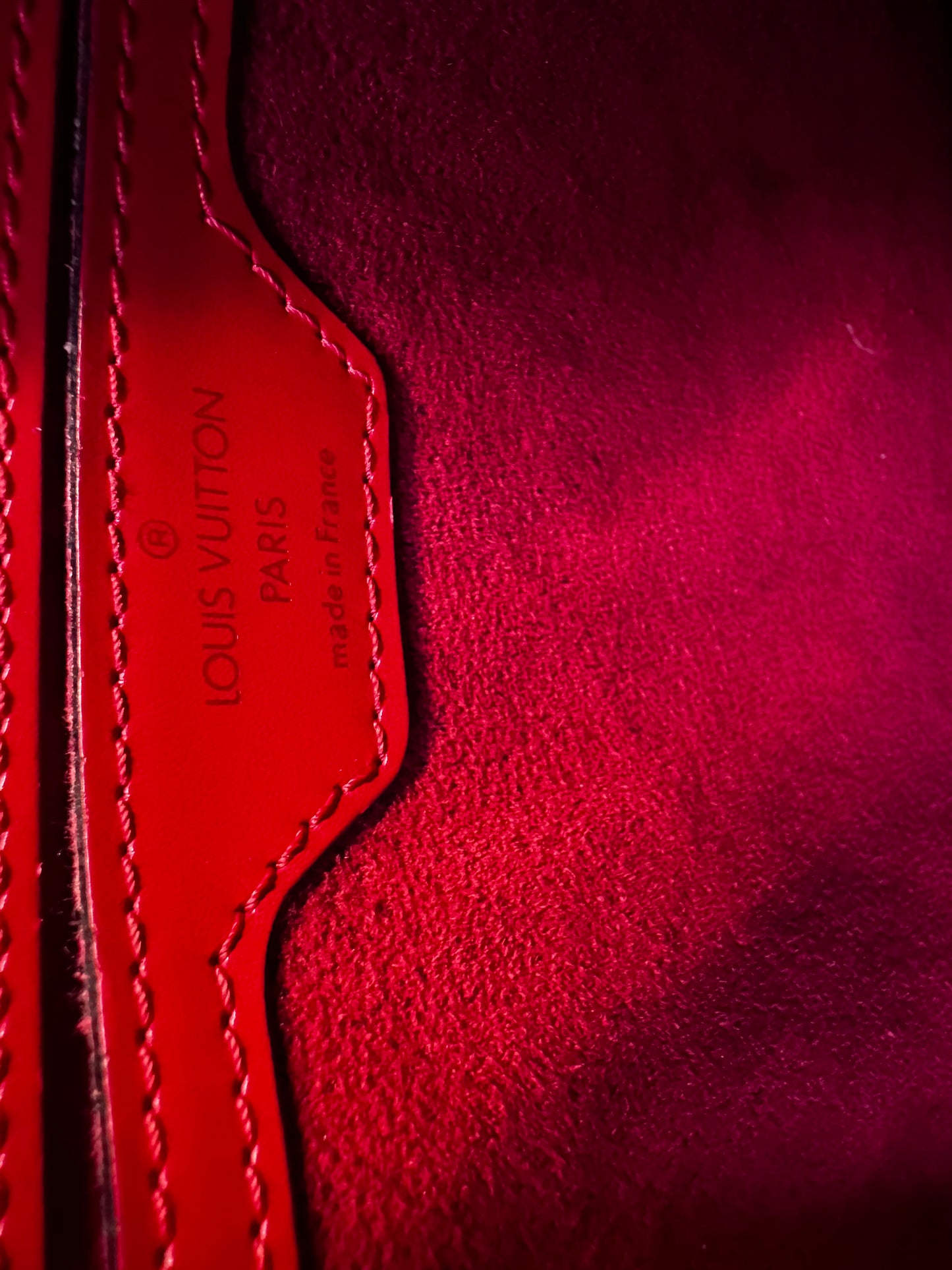 Louis Vuitton Mabillion Backpack in Red Epi Leather