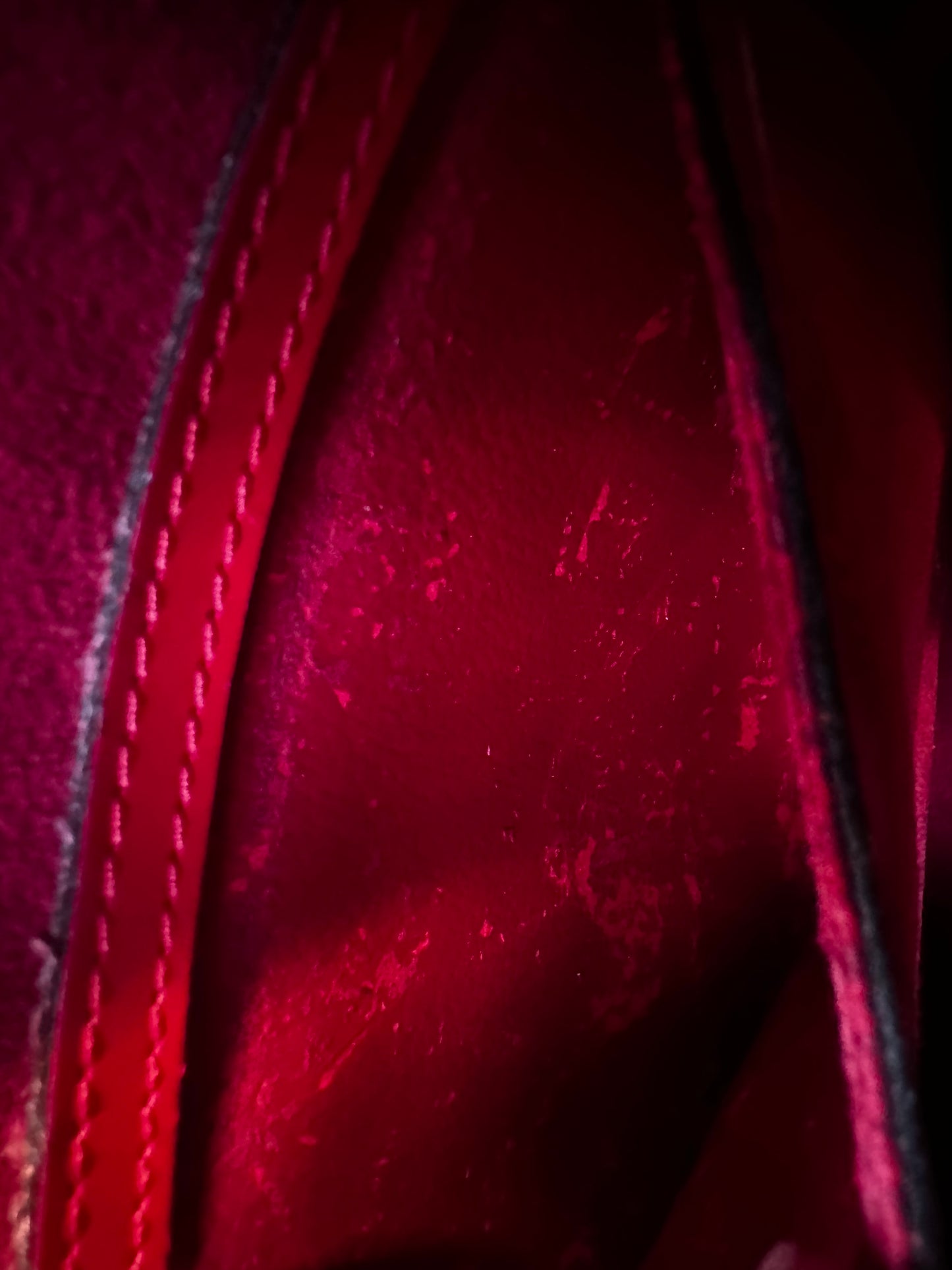 Louis Vuitton Mabillion Backpack in Red Epi Leather