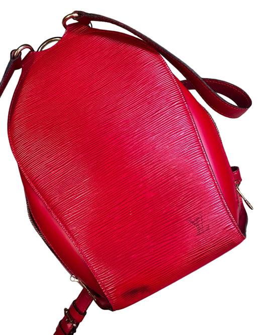 Louis Vuitton Mabillion Backpack in Red Epi Leather