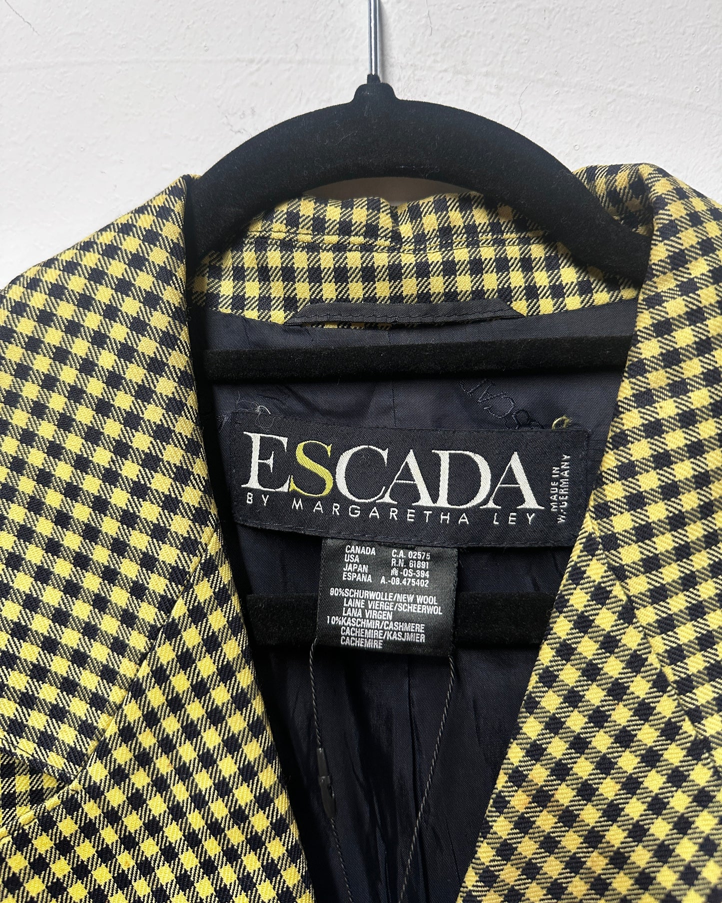 Vintage Escada Blazer by Margaretha Rey Blazer Size UK12