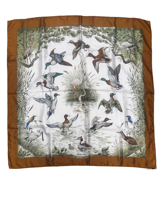 Hermès "Halte en Camargue" Silk Scarf