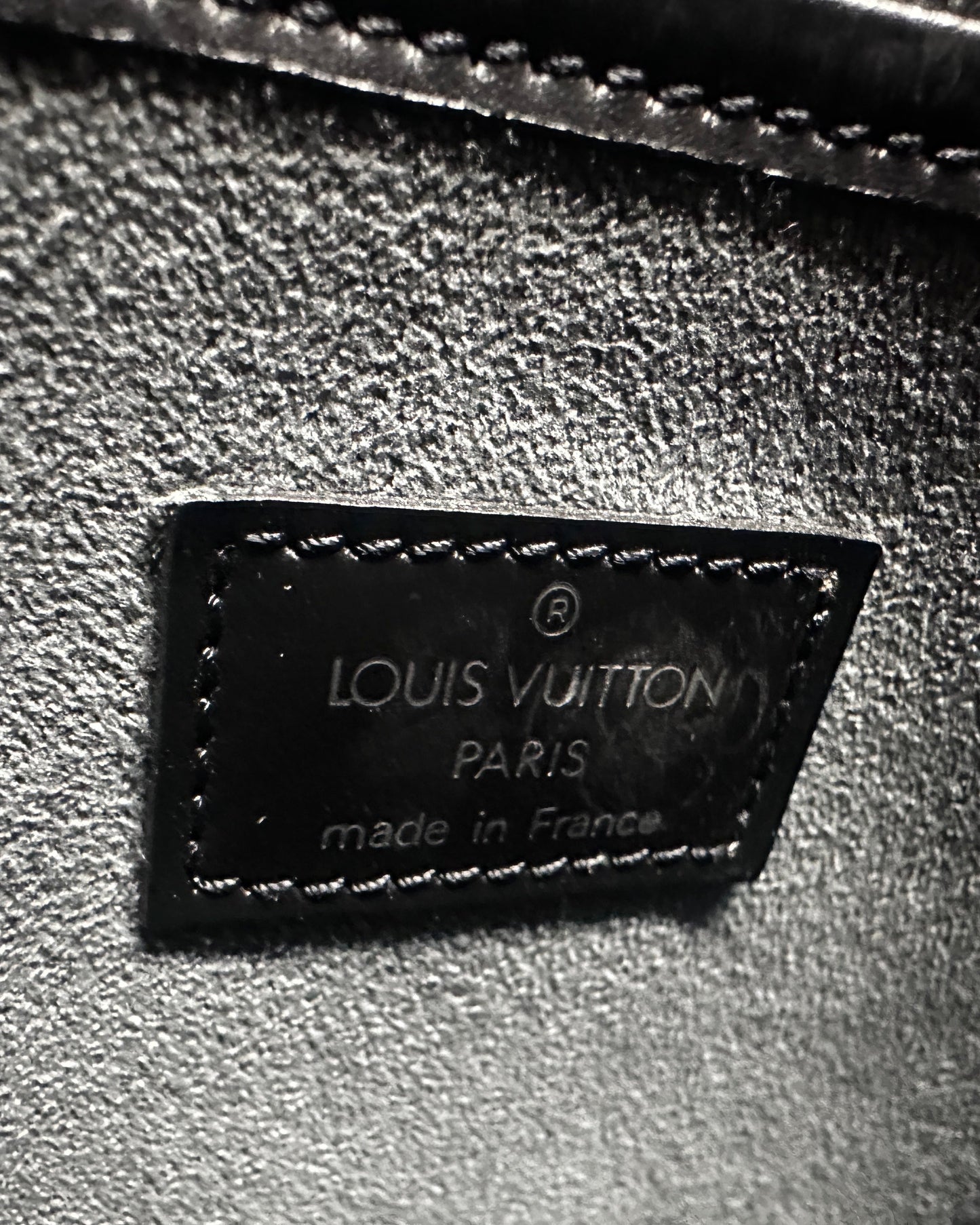 Louis Vuitton Black Epi Leather Noctambule Bag