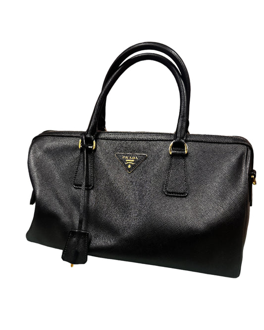 Prada Galleria Black Leather Bag