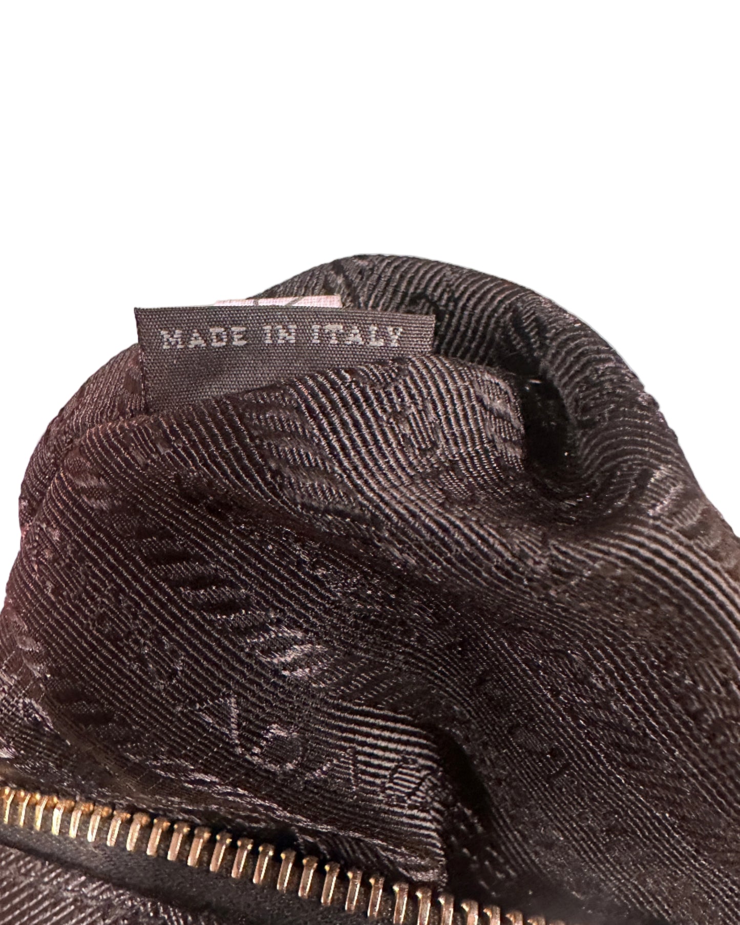 Prada Nylon and Leather Handbag