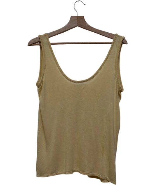 The Row Yellow Vest Top Size UK 8