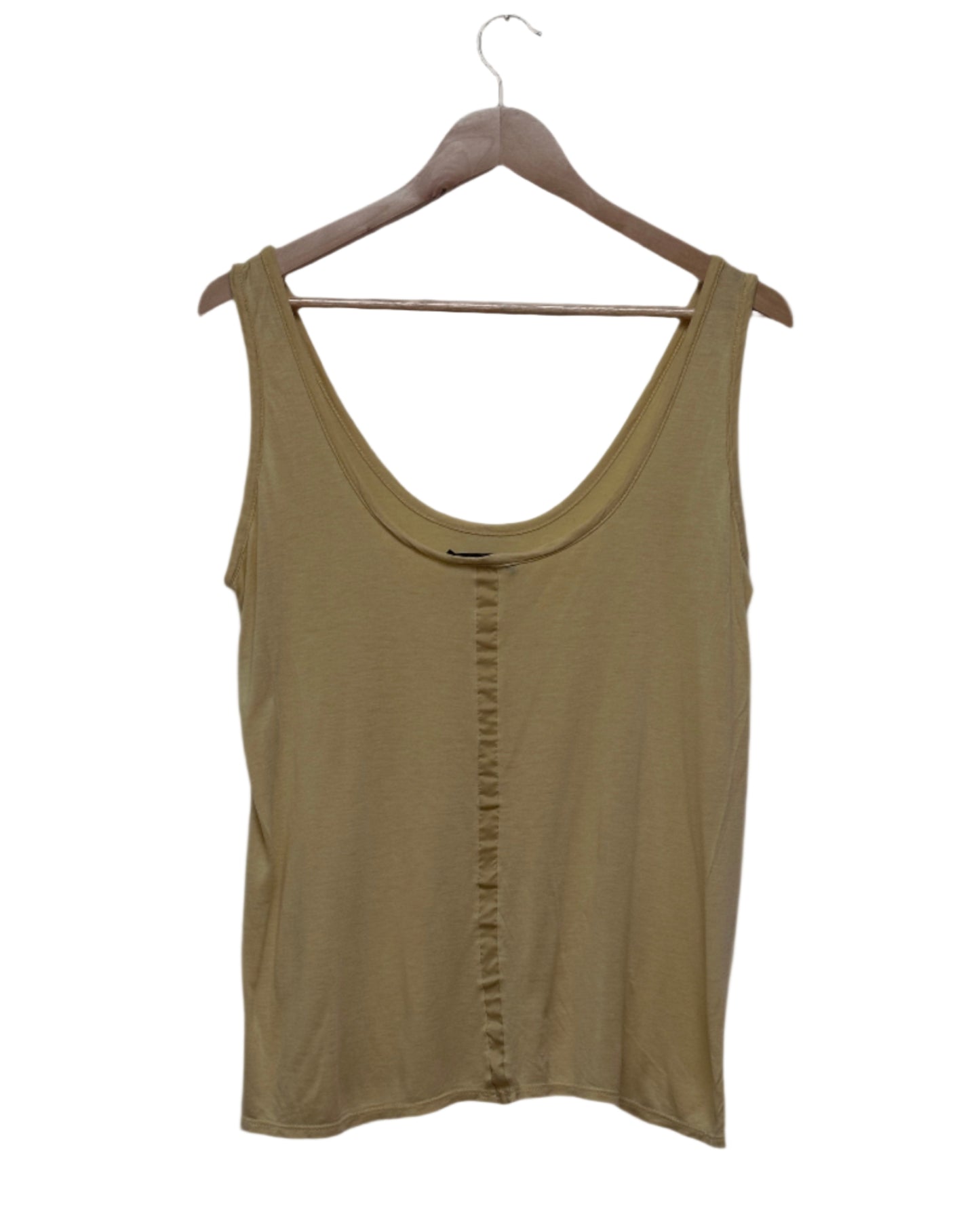 The Row Yellow Vest Top Size UK 8