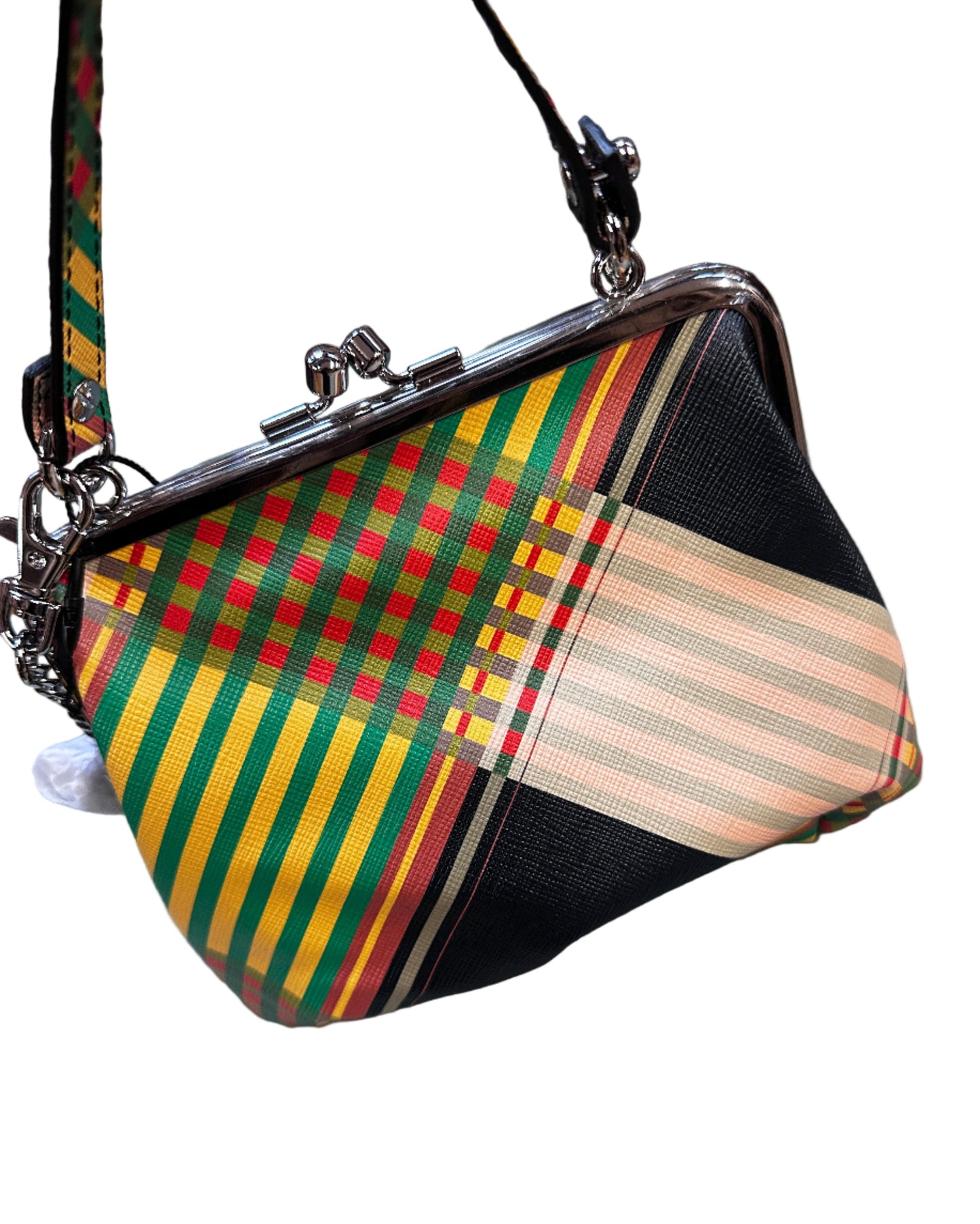 Vivienne Westwood Granny Frame Purse Kisslock - Tartan