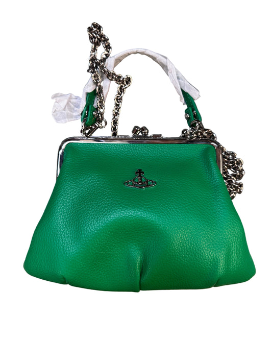 Vivienne Westwood Granny Frame Purse Kisslock - Green