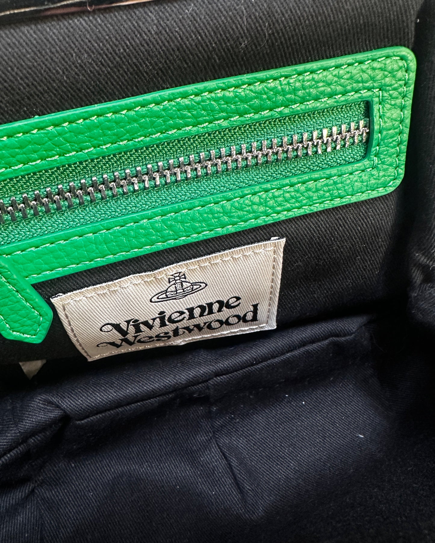 Vivienne Westwood Granny Frame Purse Kisslock - Green