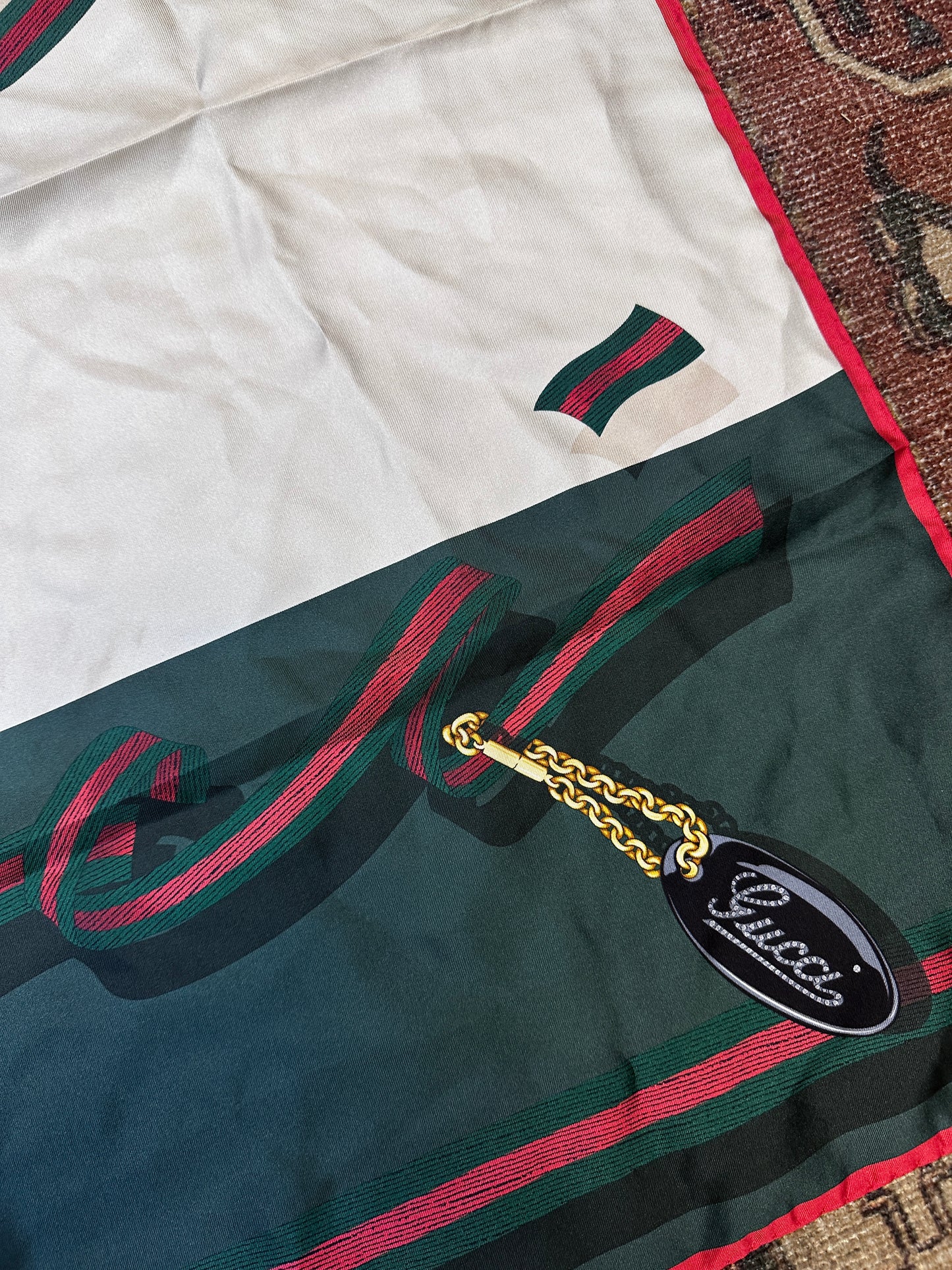 GUCCI 'Gucci' Scarf - New with Tags