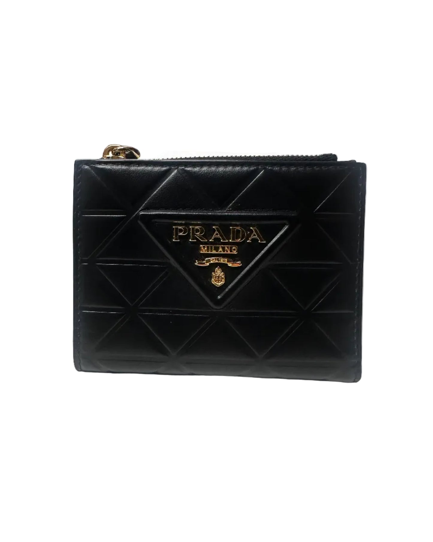 Prada Diamond Quilt Leather Purse