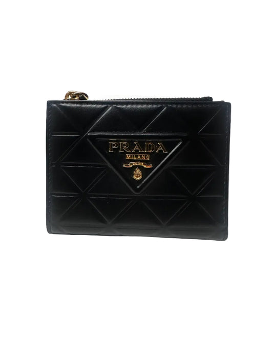 Prada Diamond Quilt Leather Purse